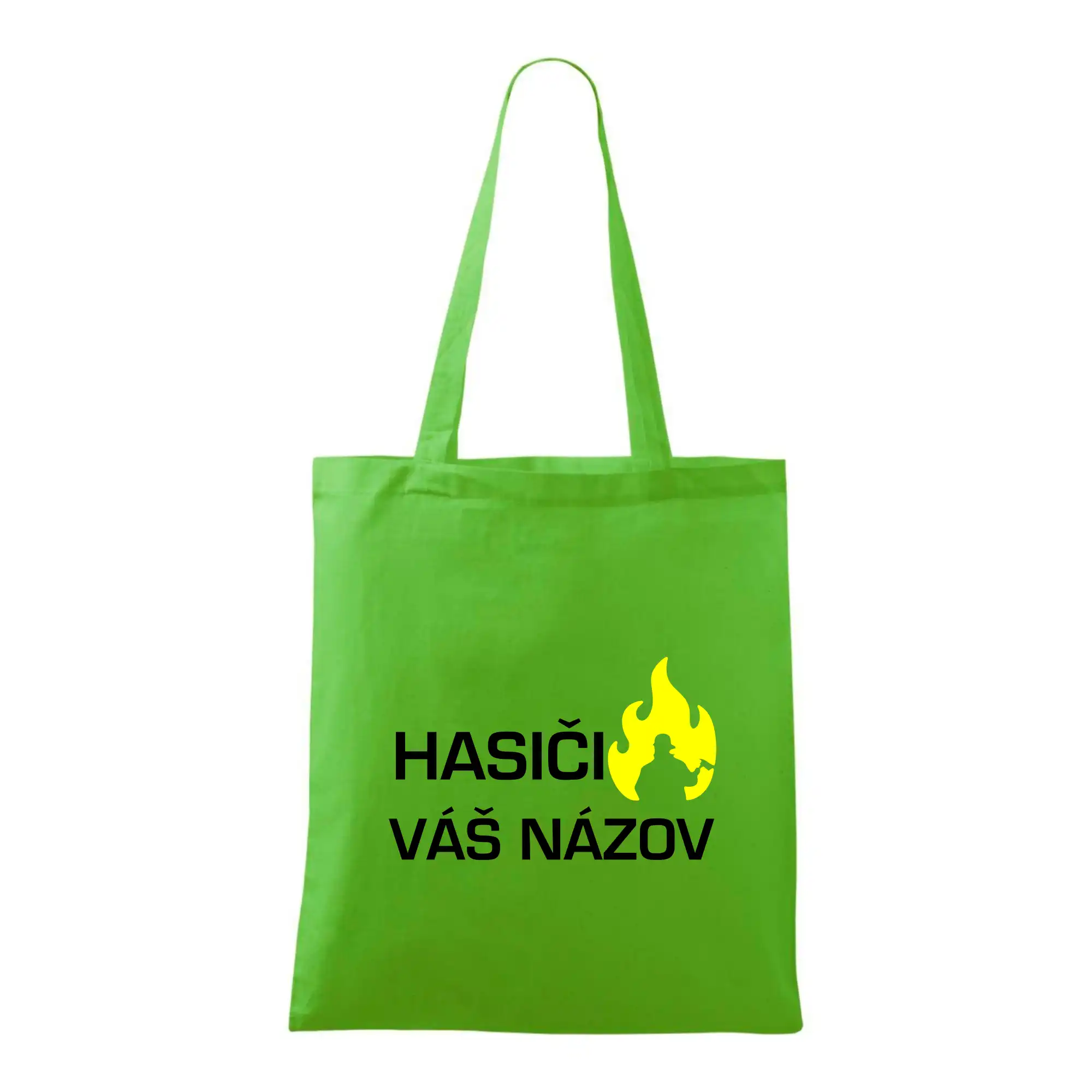 Hasiči - Váš názov - FLUO + Reflexná potlač