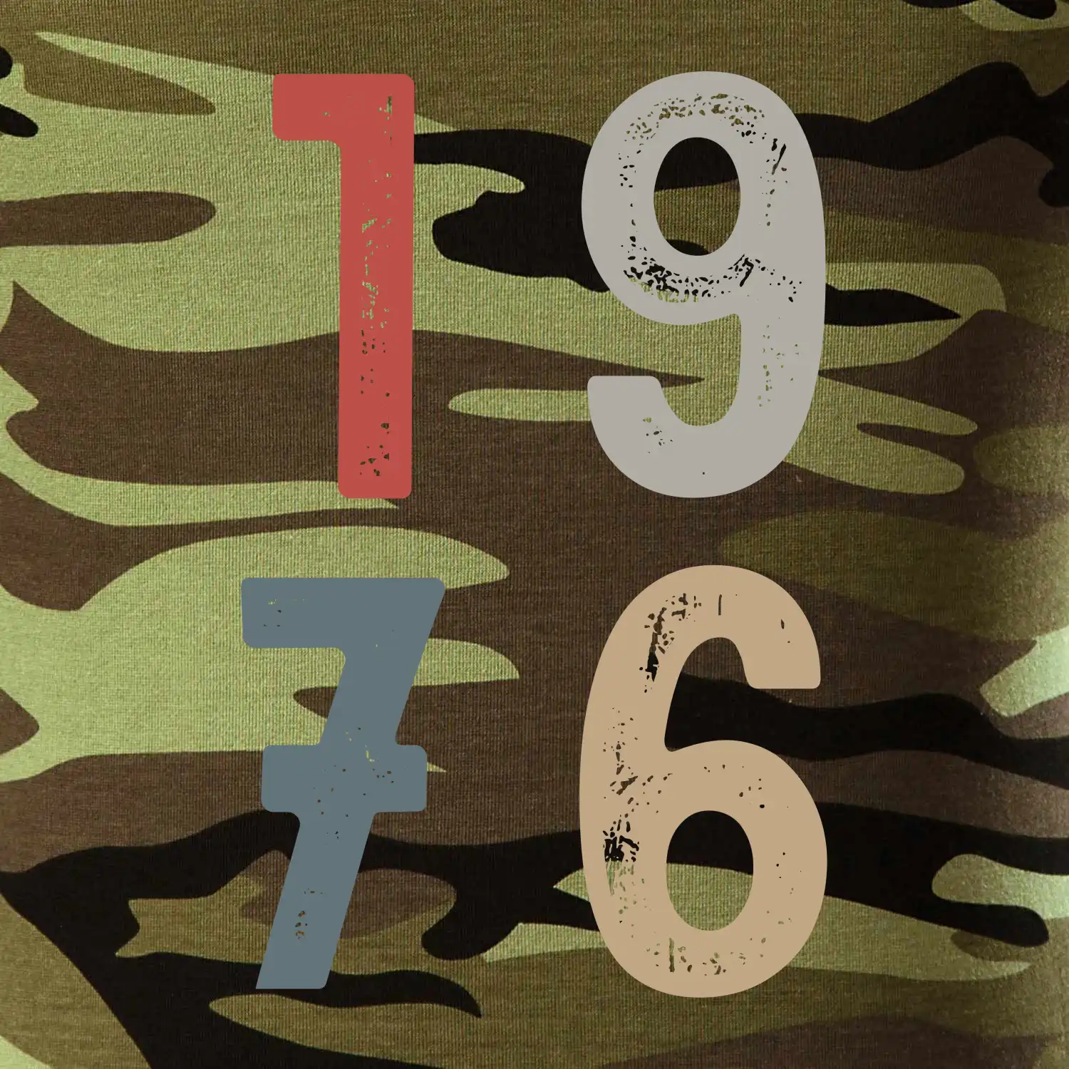 Vintage číslice 1976