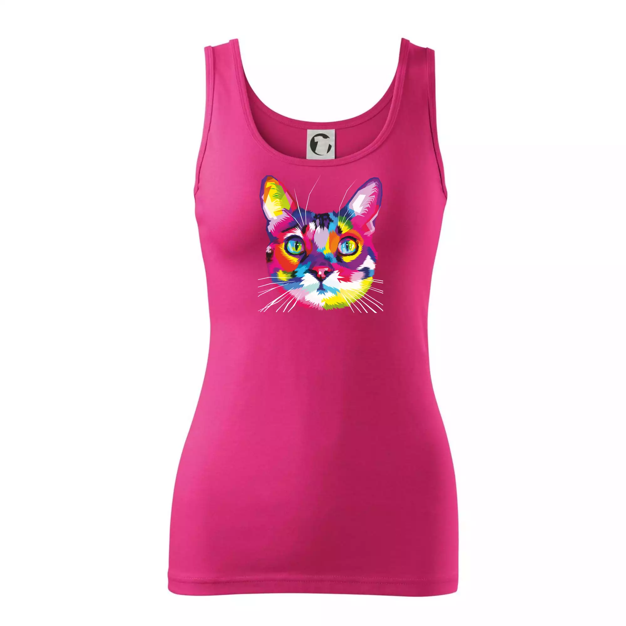 Kočka duhová hlava