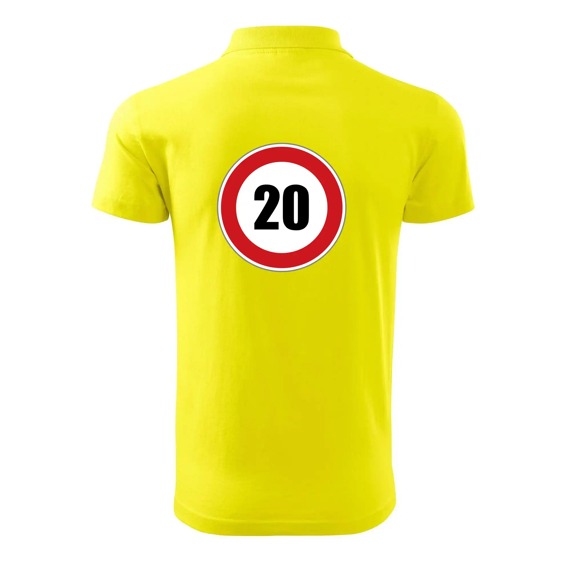 Dopravní značka - omezení rychlosti 20