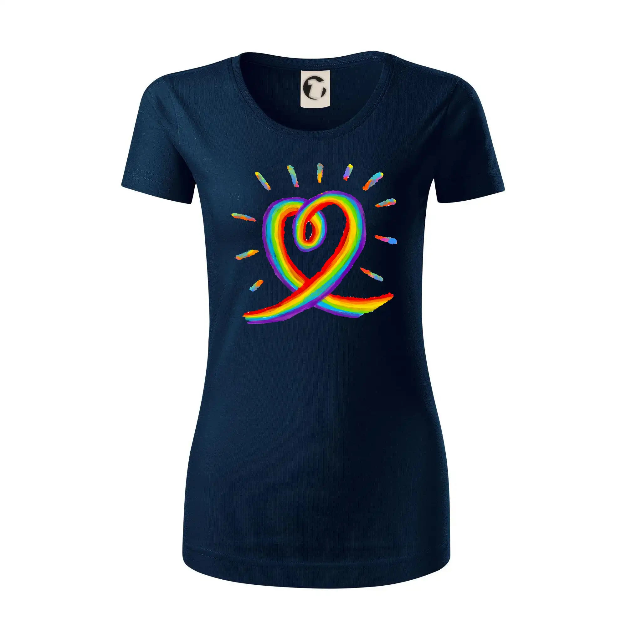 Srdce pride duha kreslená