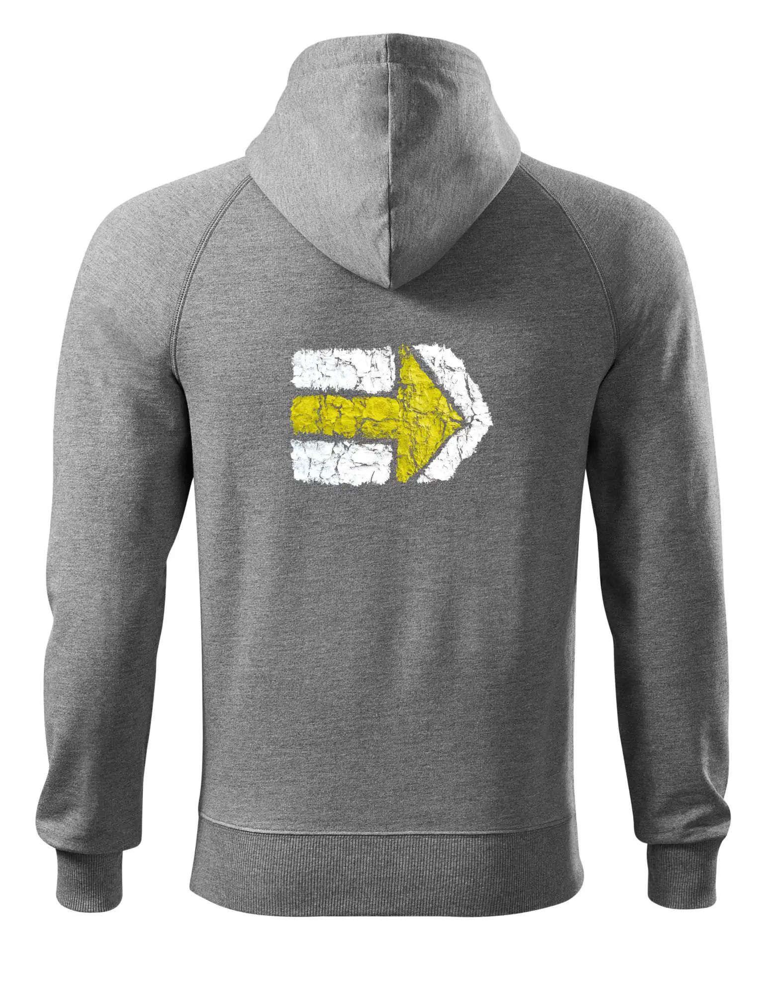 Párová turistická značka žlutá