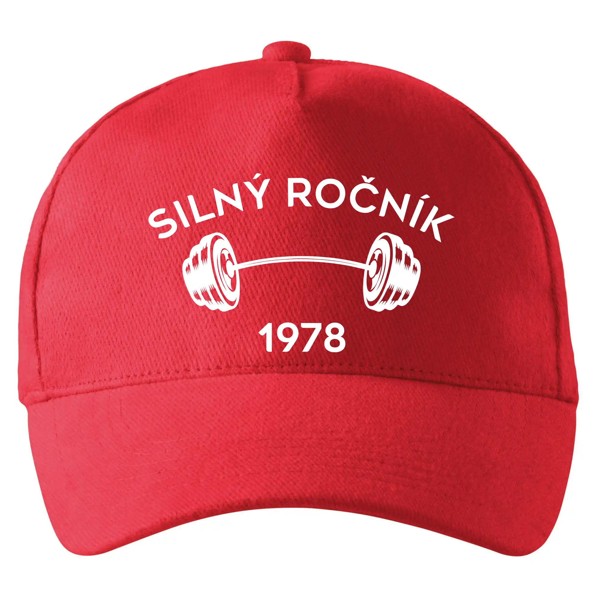Trička s ročníkom 1978 - Silný ročník - Letopočet 1978 - Šiltovka so zahnutým šiltom a mosaznou sponou