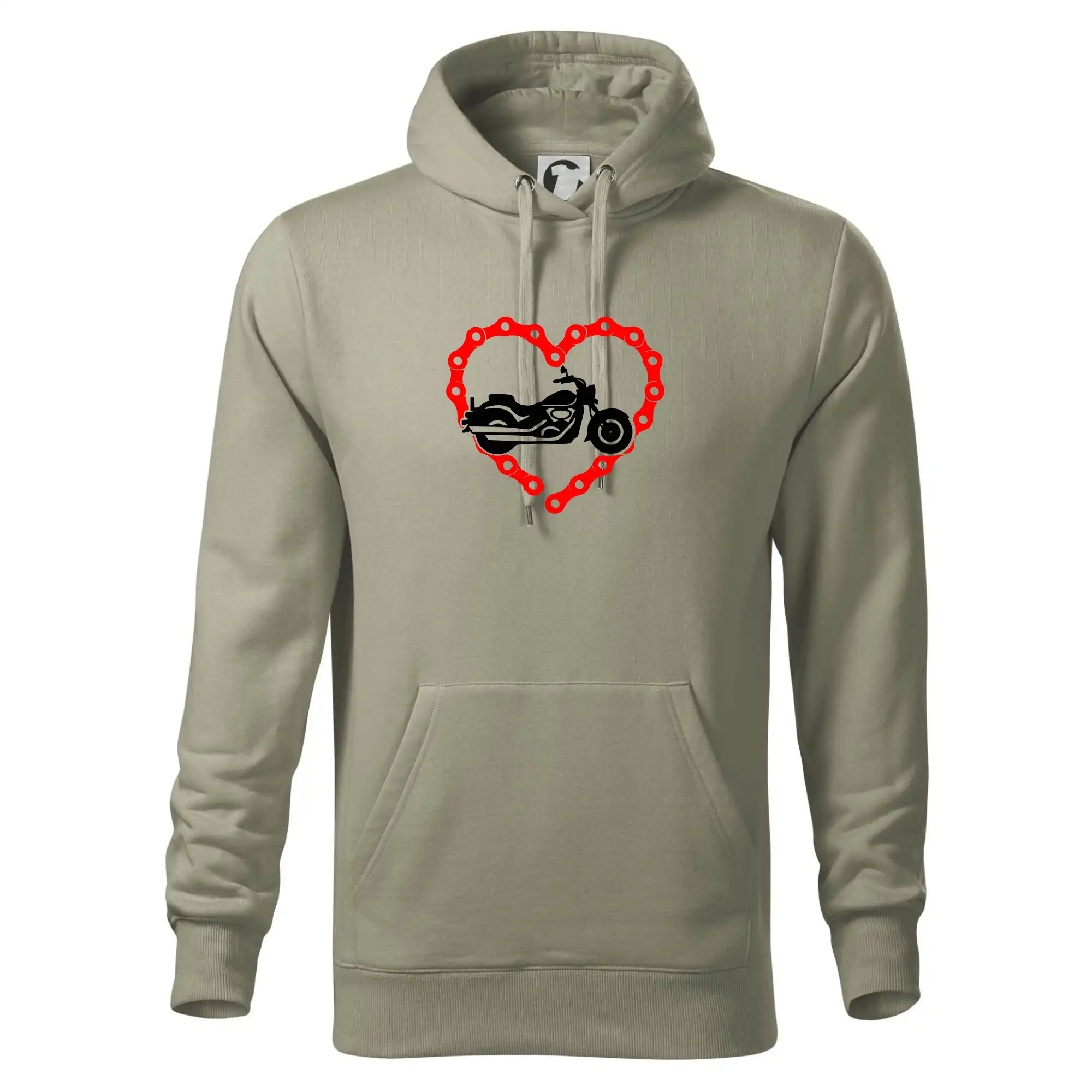 Moto srdce reťaz - chopper