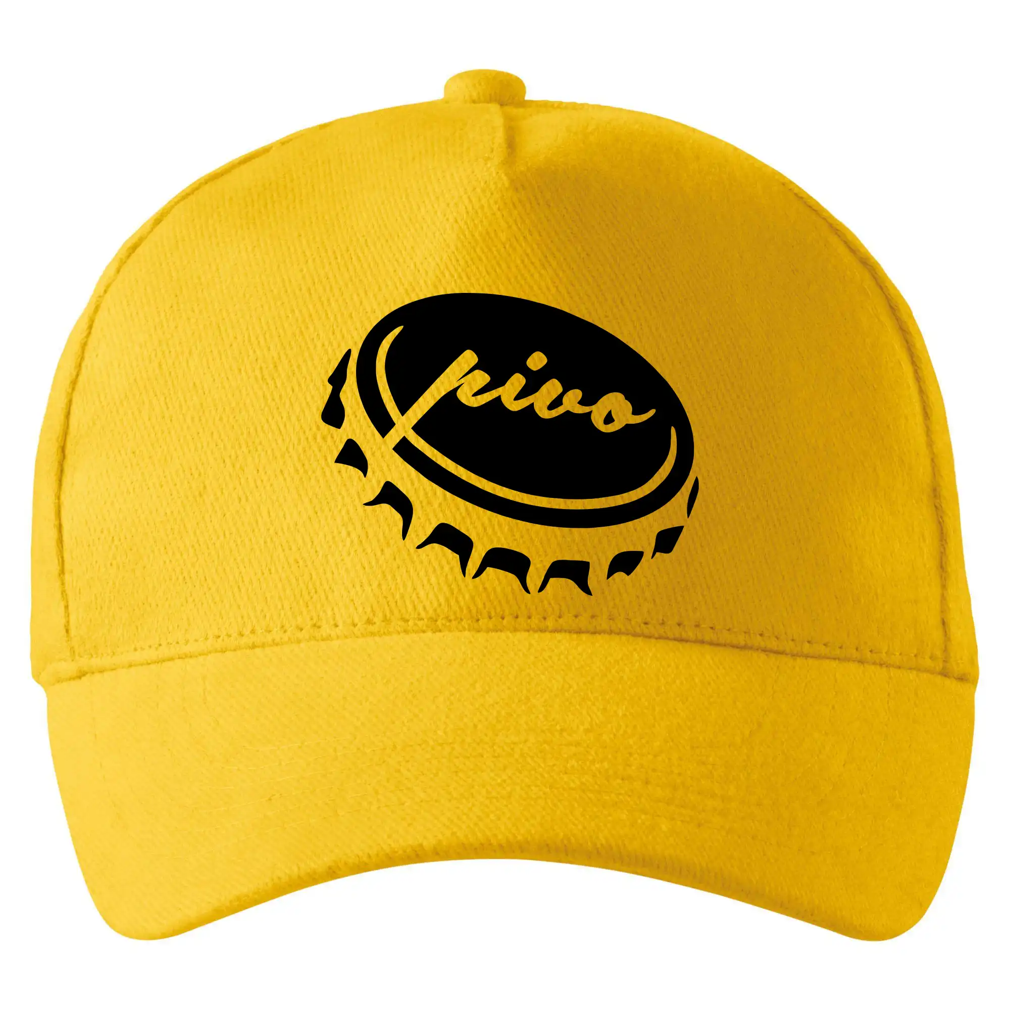 Vtipná tričká pre pivárov - Pivo zátka - Šiltovka so zahnutým šiltom a mosaznou sponou