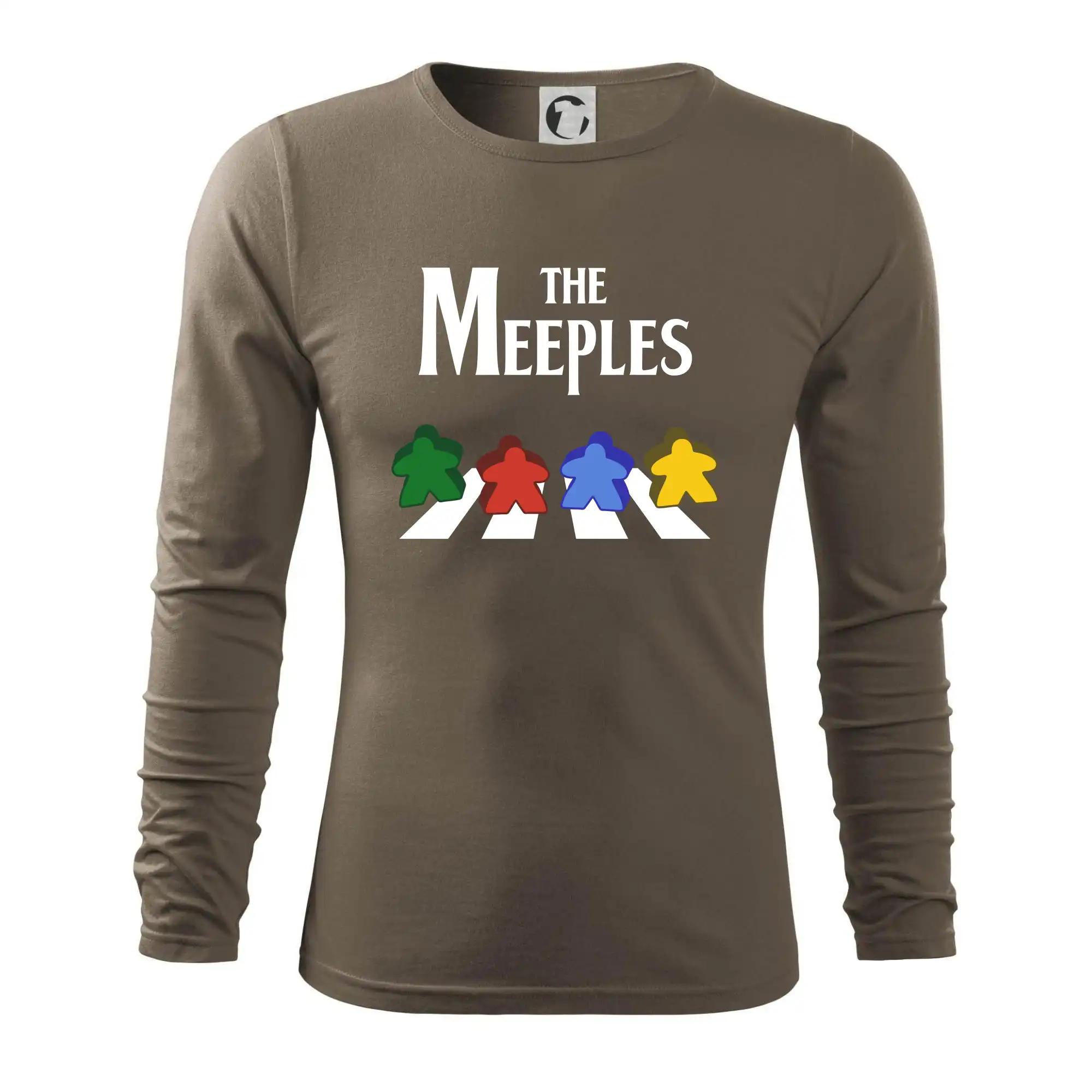 Tričká a mikiny so spoločenskými hrami  - The Meeples - Tričko s dlhým rukávom FIT-T long sleeve