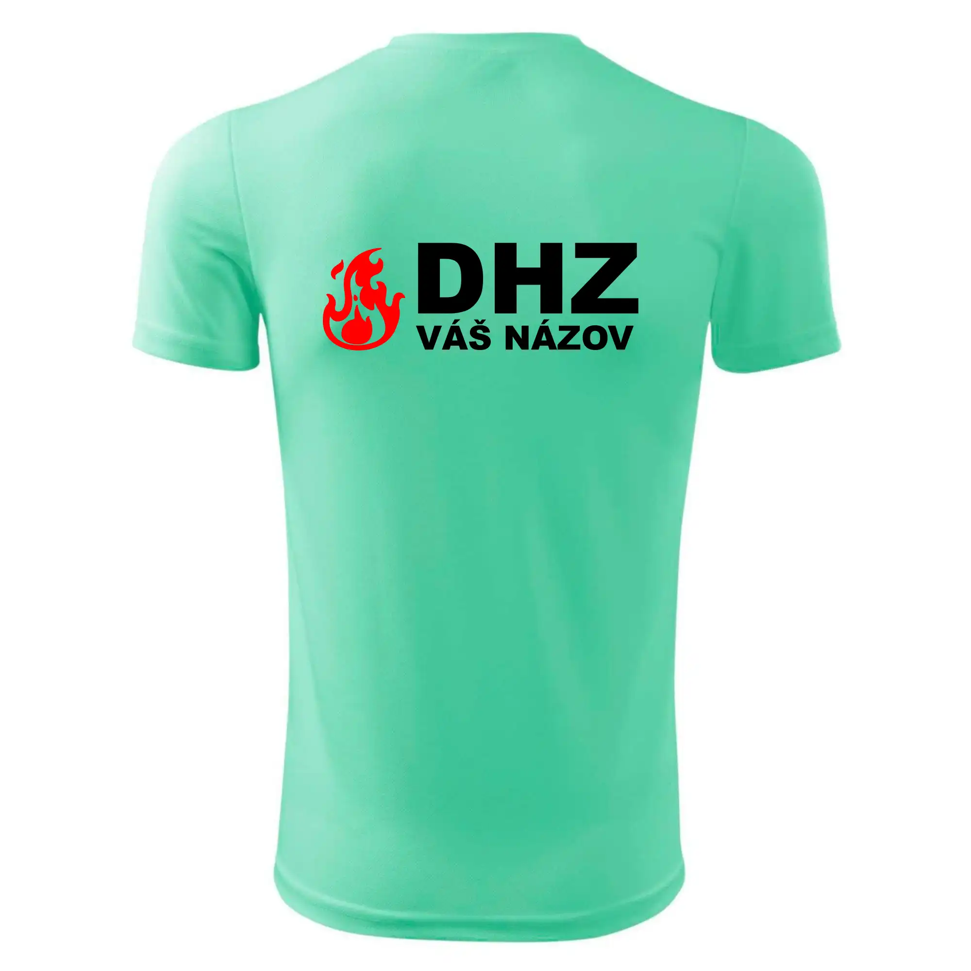 DHZ (oheň, firesport, názov sboru - vlastný nápis)