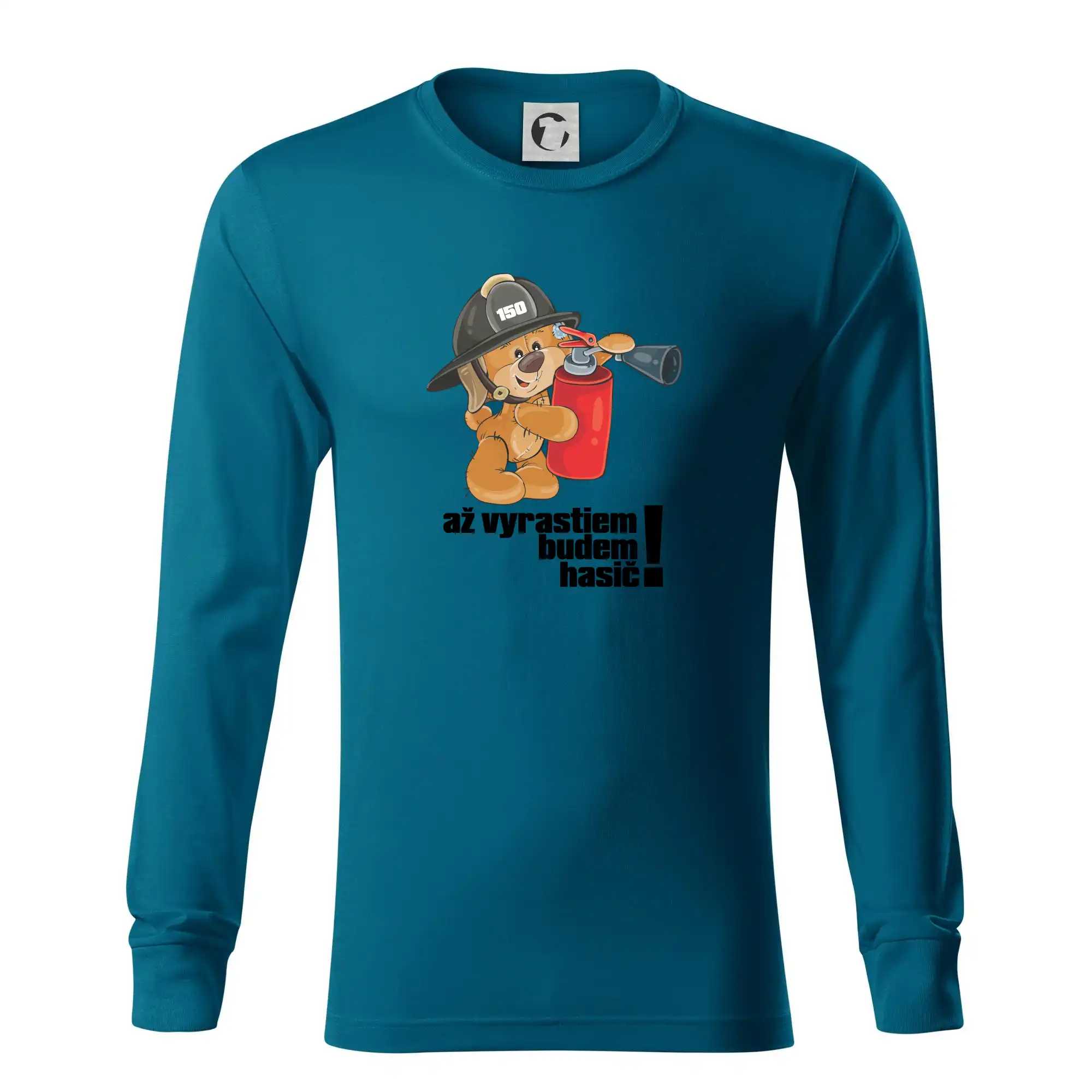 Až vyrastiem budem hasič - Tričko s dlhým rukávom LS R05