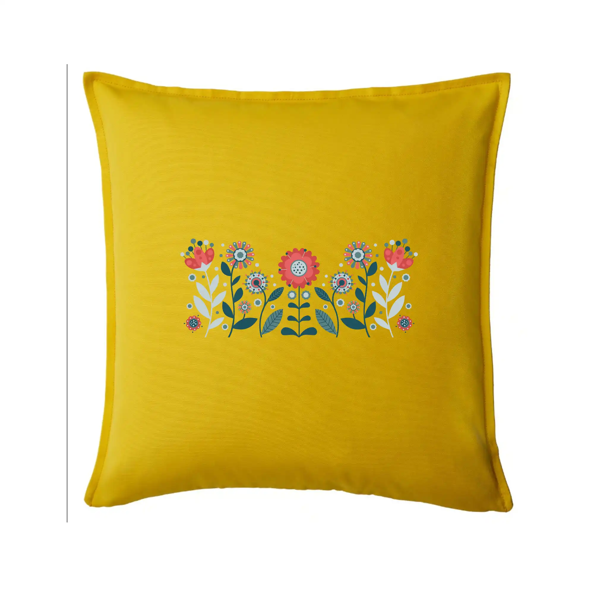 Folklór - Folklór - kvety v rade - Vankúš 50x50