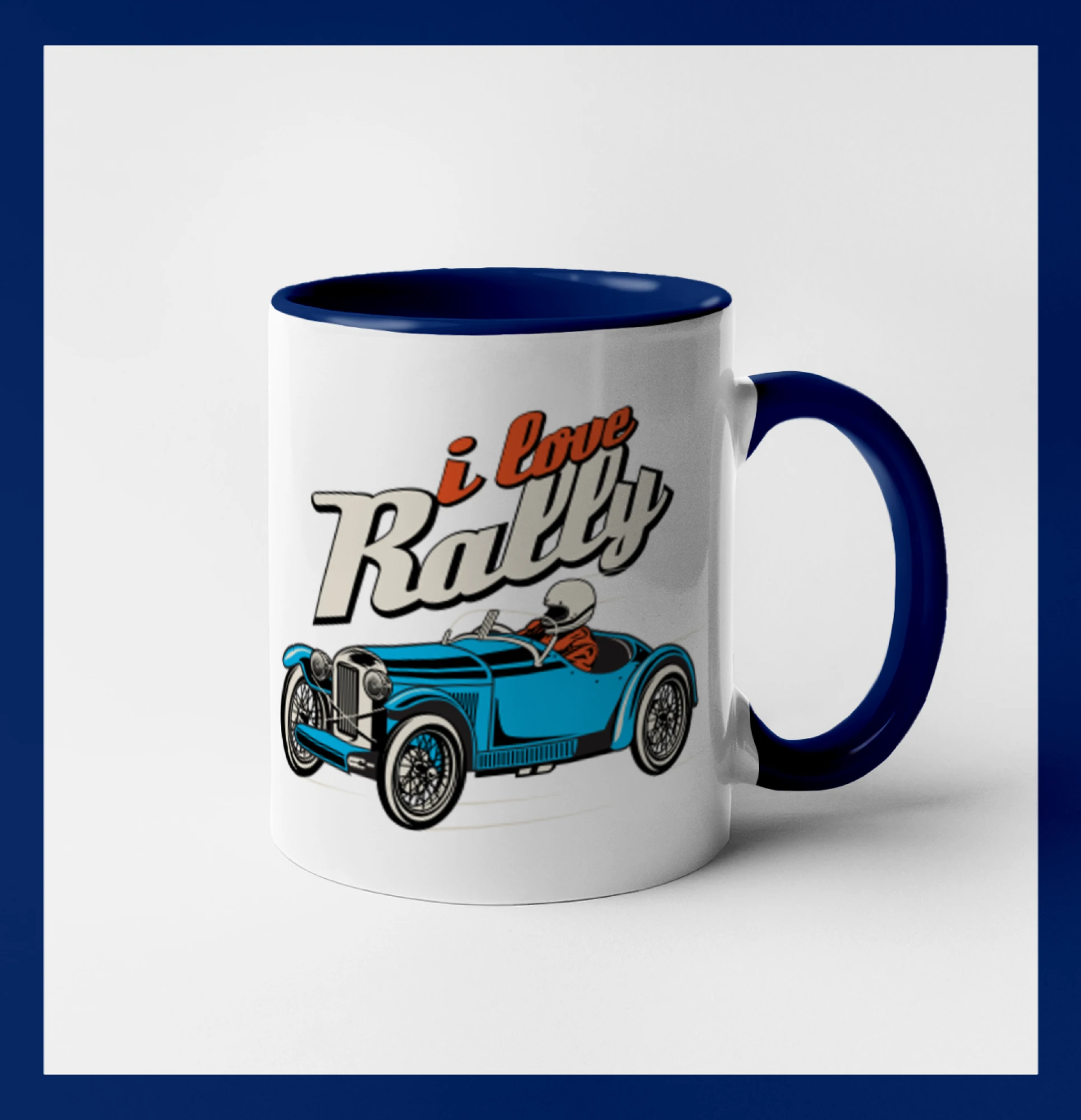 Auto tričká - I Love Rally - Hrnček 