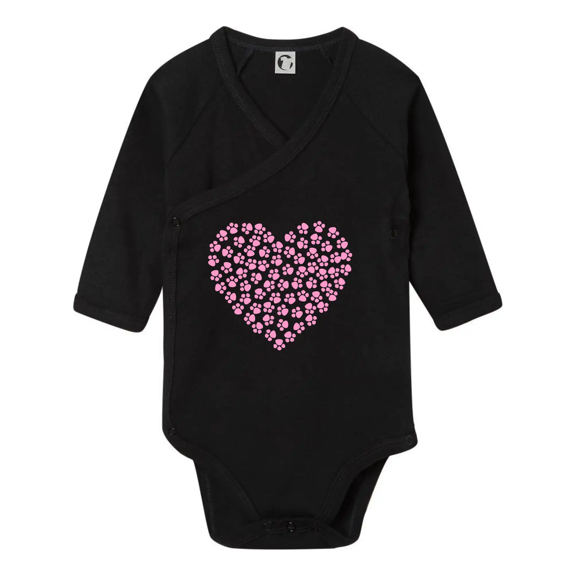 Ostatné psie plemená - Psia láska - Body zavinovacie s dlhým rukávom