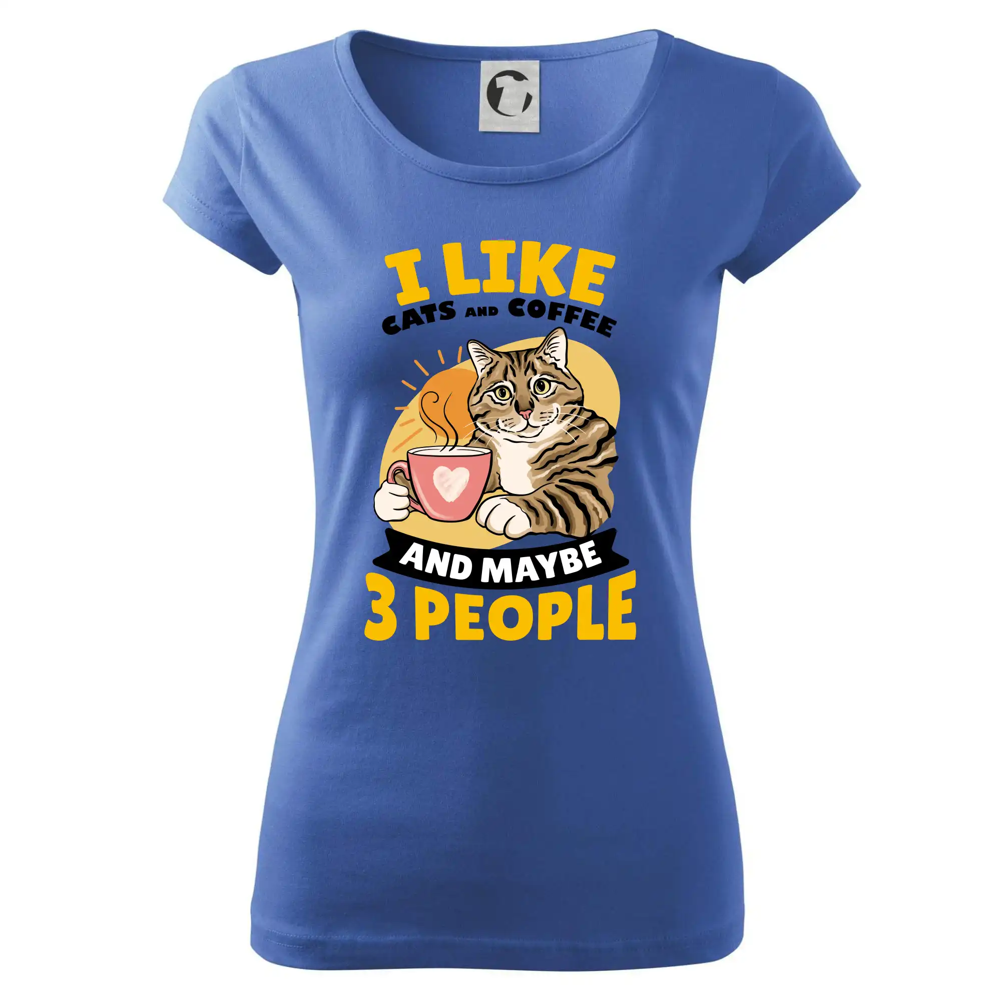 I like cats and coffee and maybe 3 people