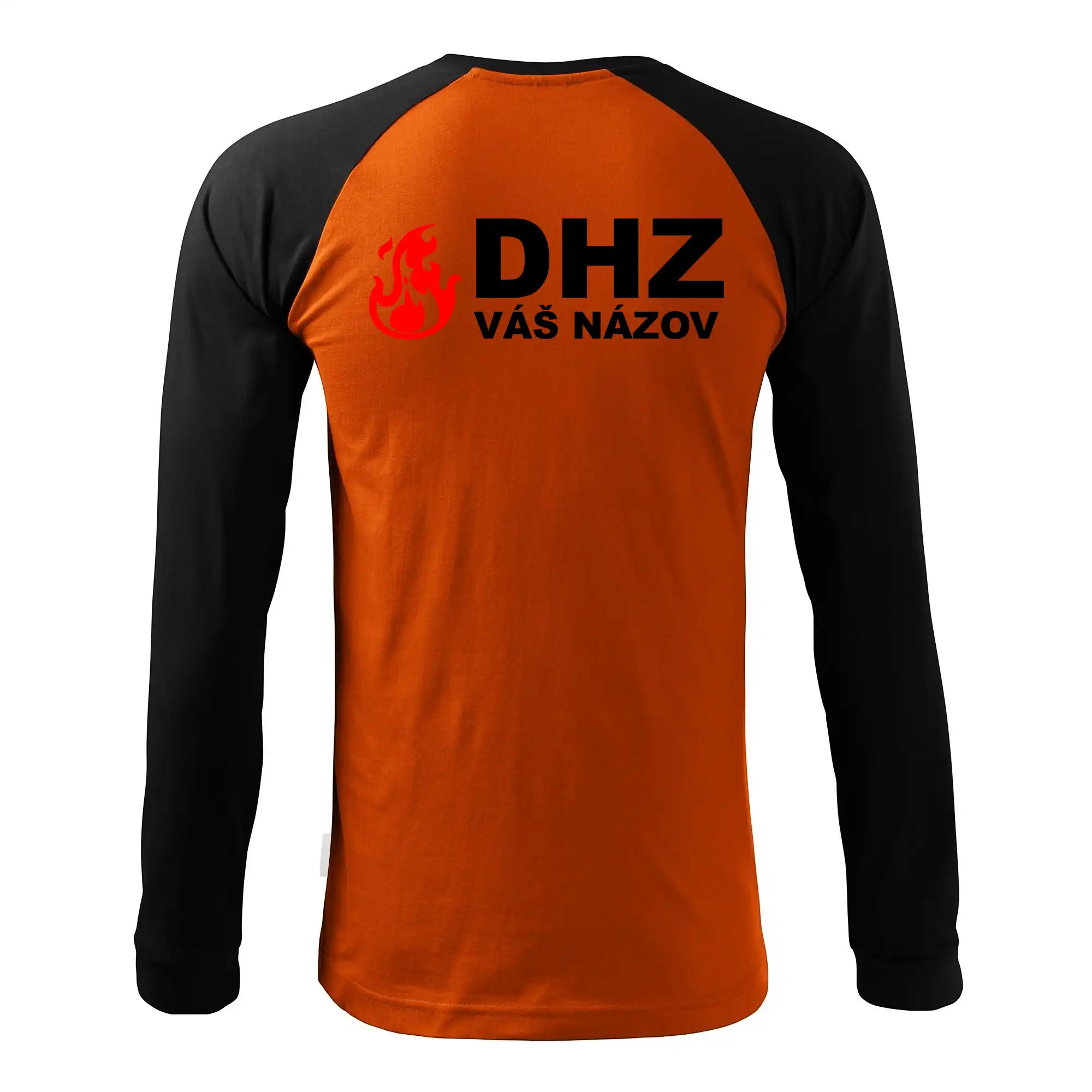 DHZ (oheň, firesport, názov sboru - vlastný nápis)