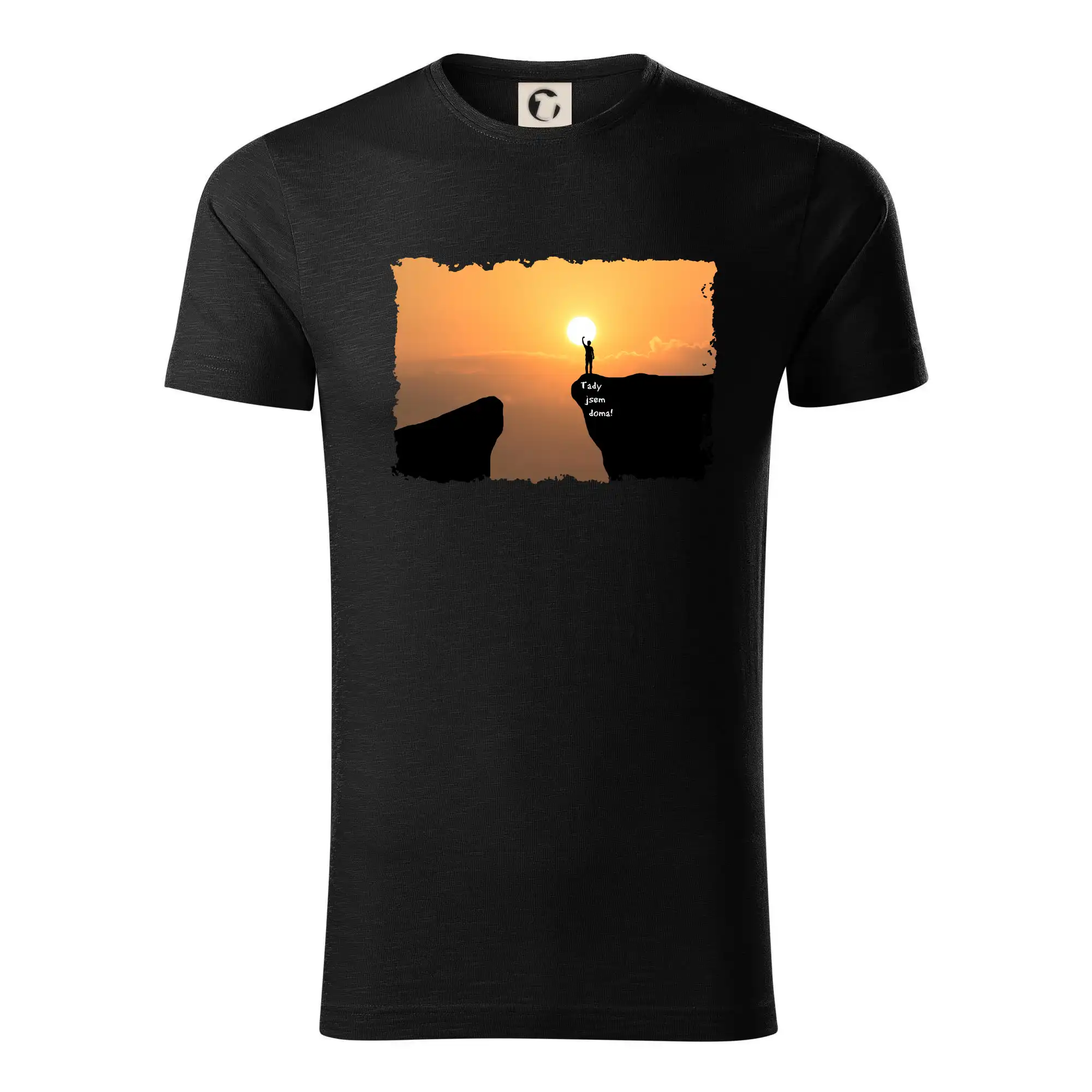 Trička pro horolezcov - Hory - tady jsem doma - Tričko z organickej bavlny