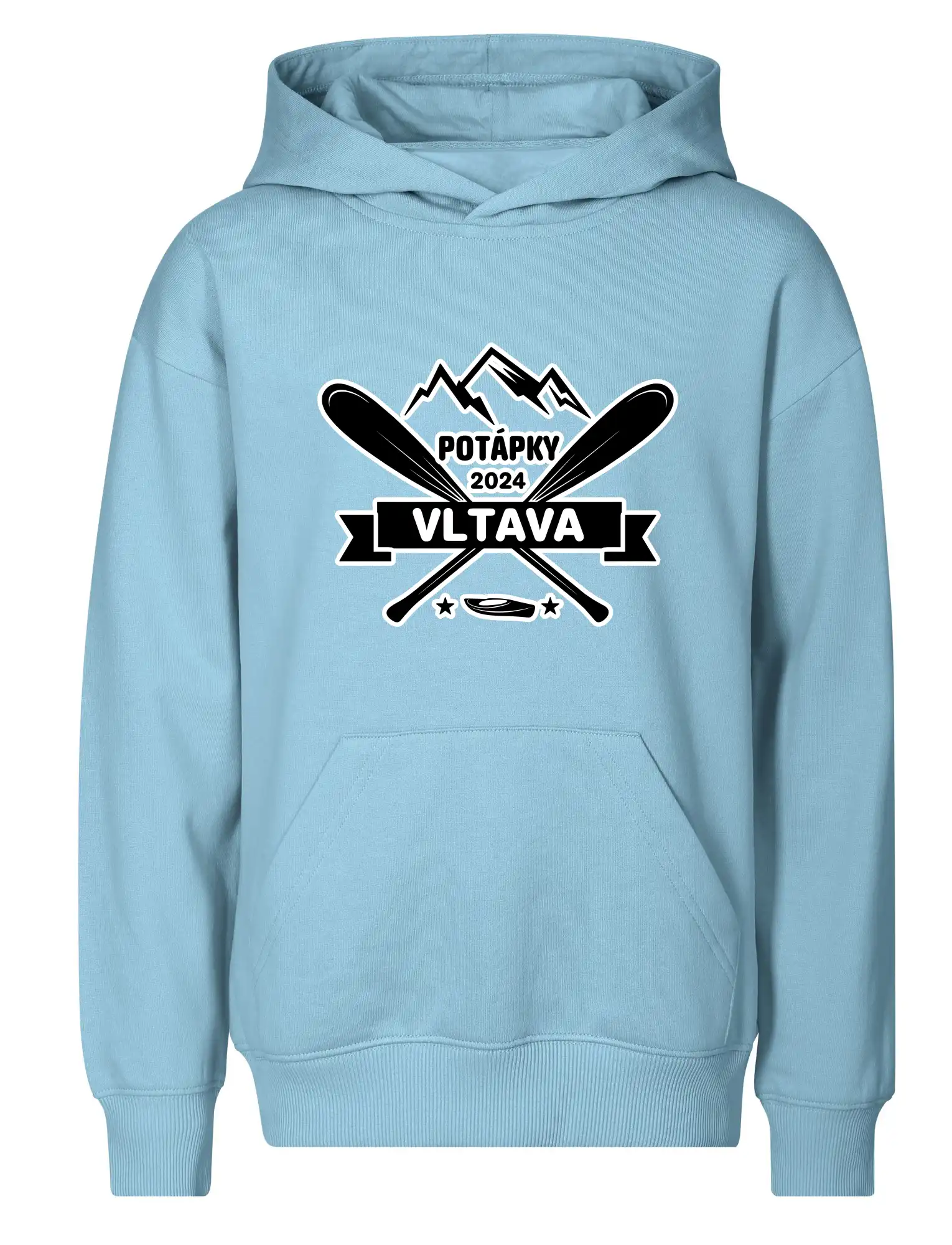 K vode - pádla hory (vlastný nápis)