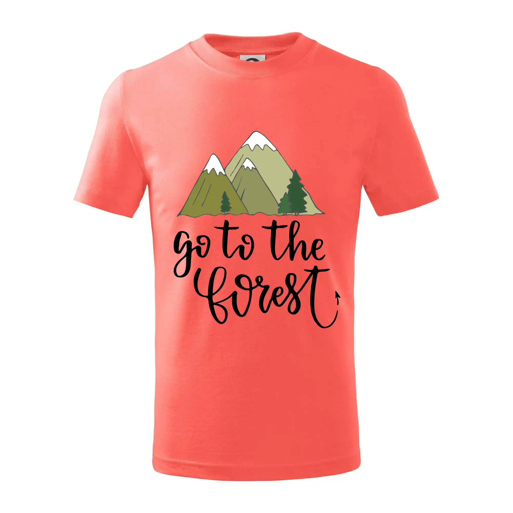 Trička pre cestovateľov - Go to the forest - Tričko detské bavlnené
