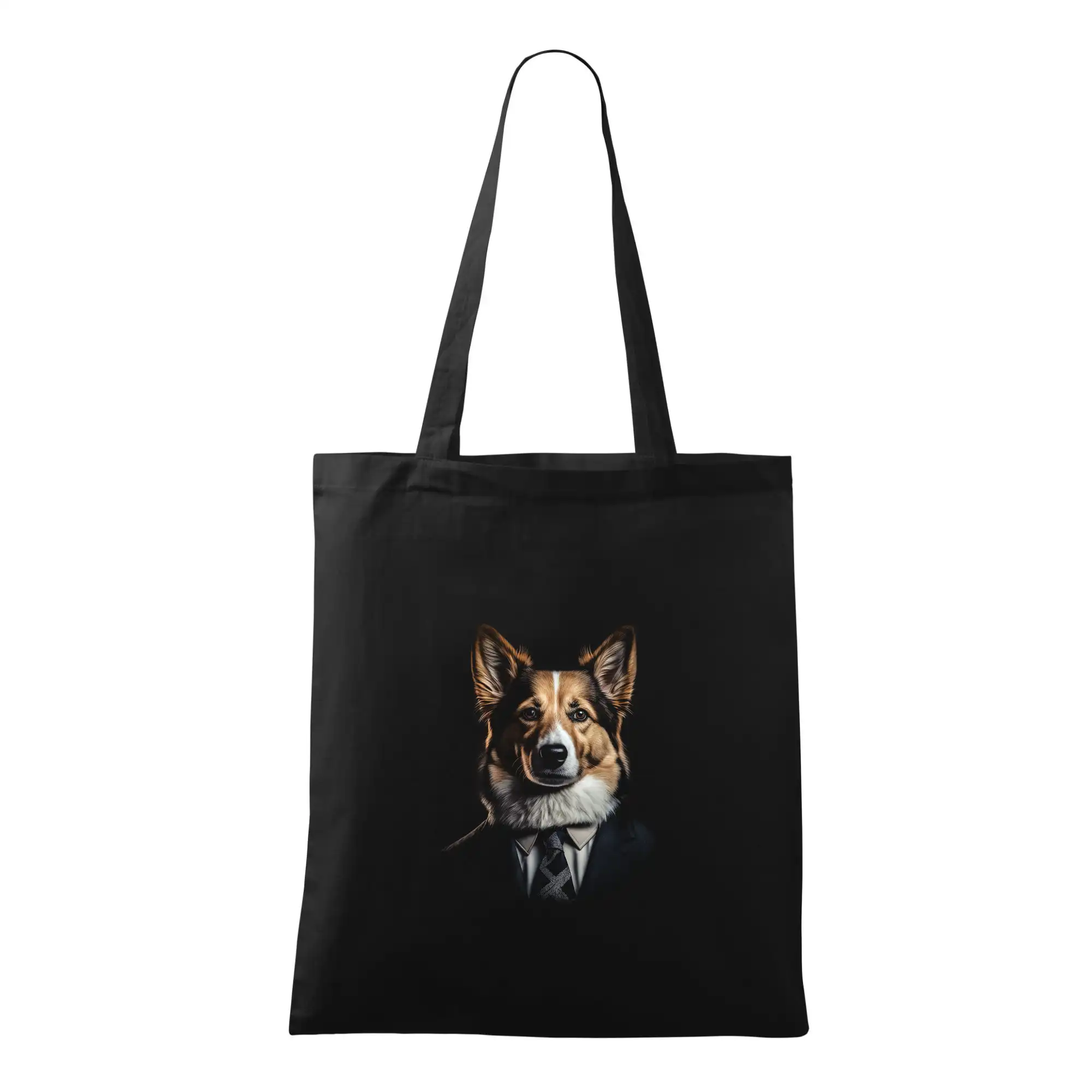 Ostatné psie plemená - Corgi v obleku - Taška bavlnená