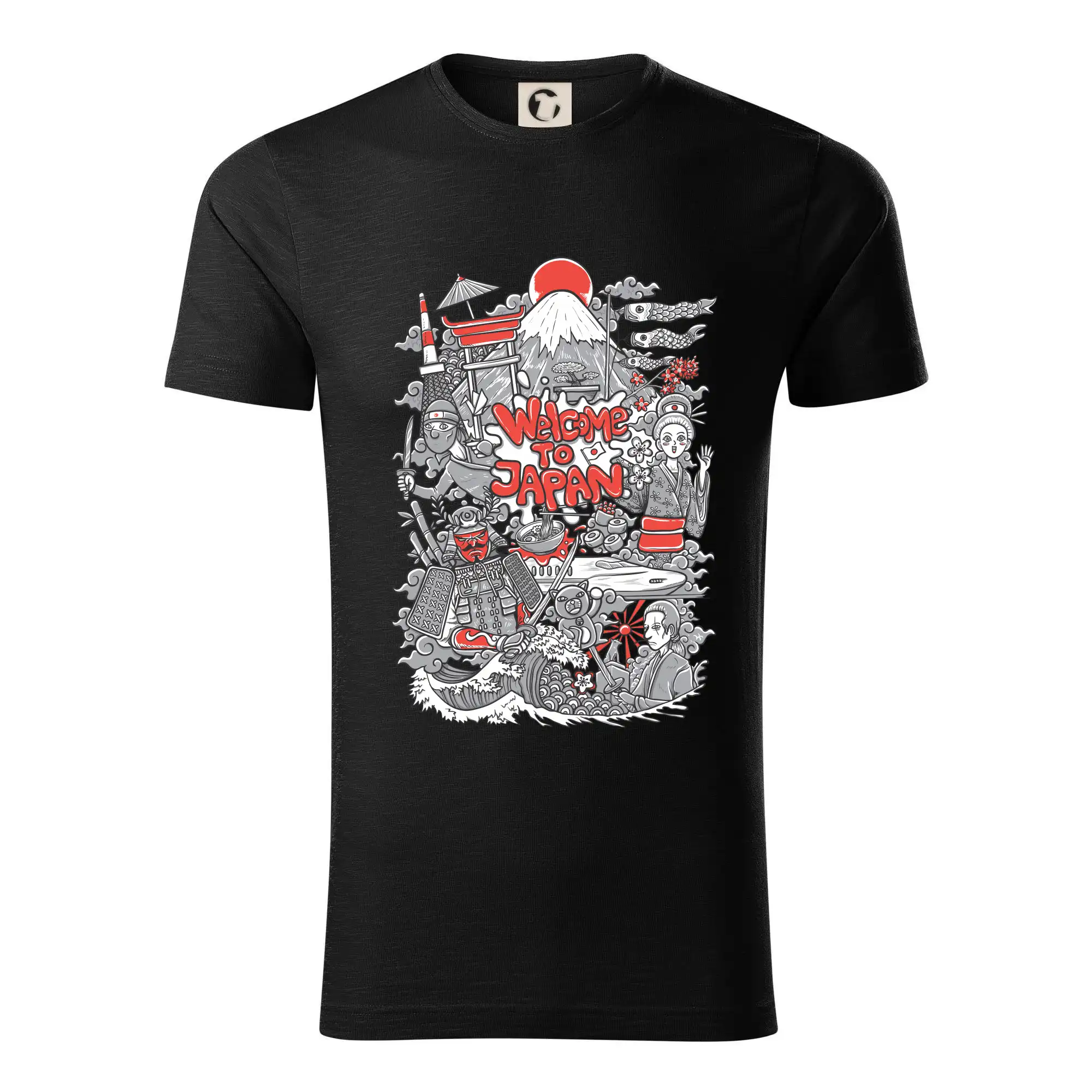 Tričká s japonskou tematikou - Welcome to Japan - Tričko z organickej bavlny