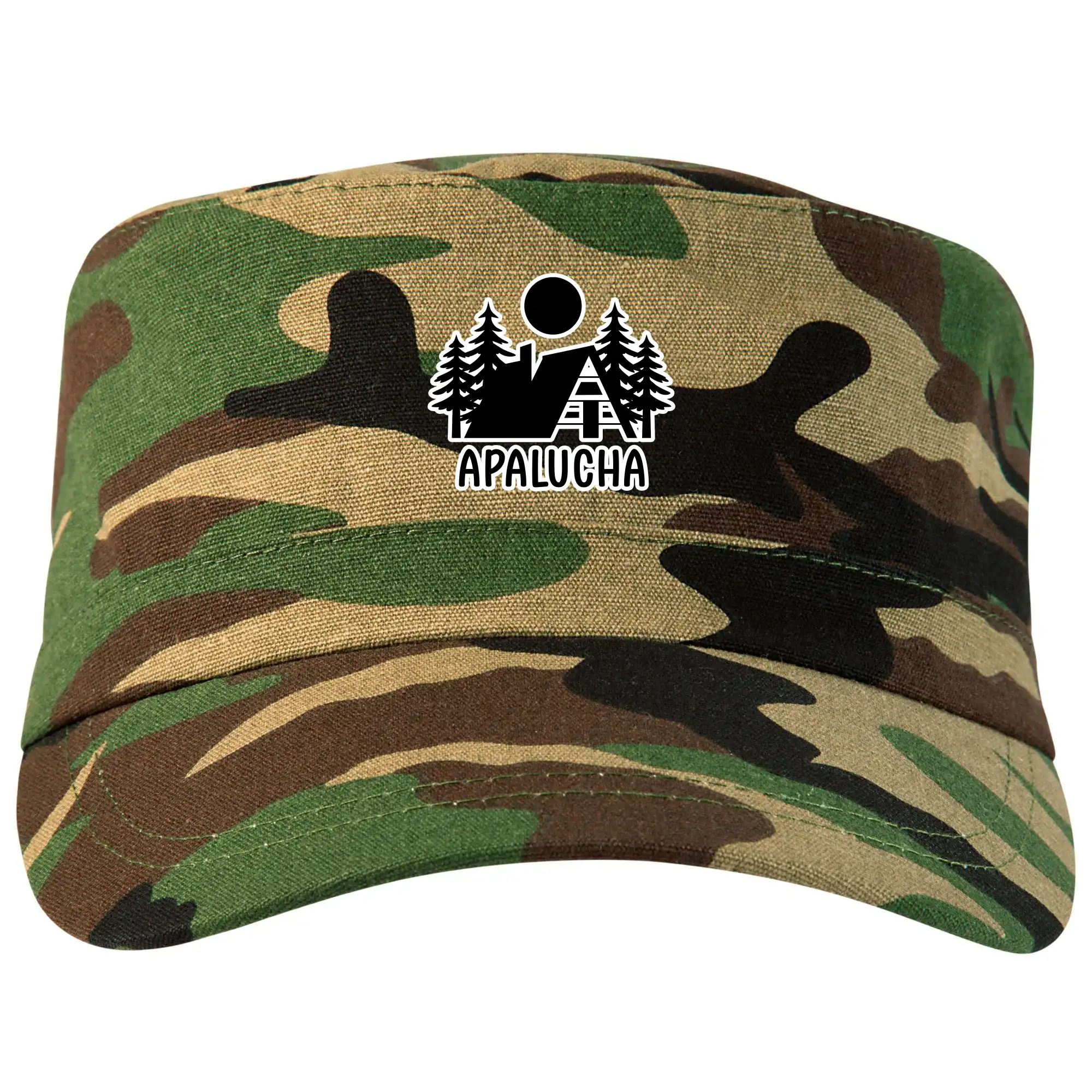 Rodinné tričká - Apalucha chalupa - Šiltovka CAMO