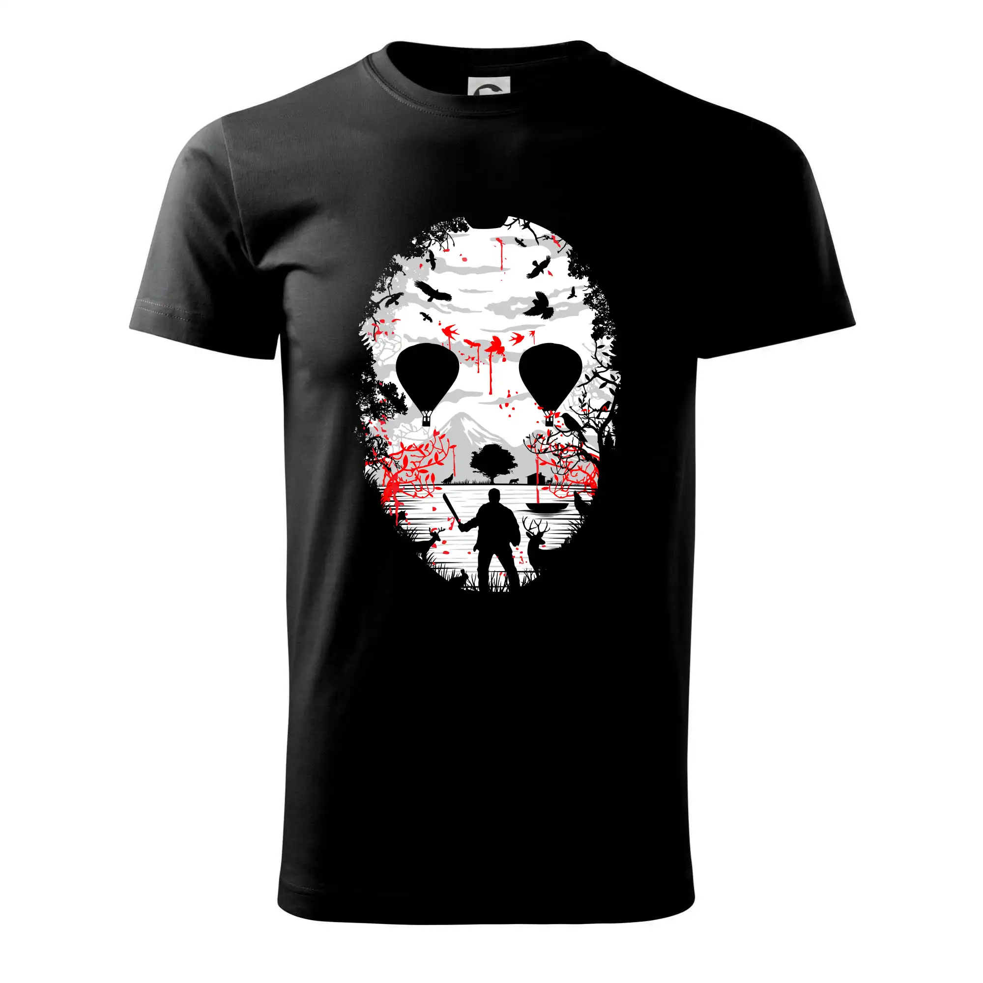 Filmové tričká - Crystal Lake skull - Klasické pánske tričko vyššej gramáže