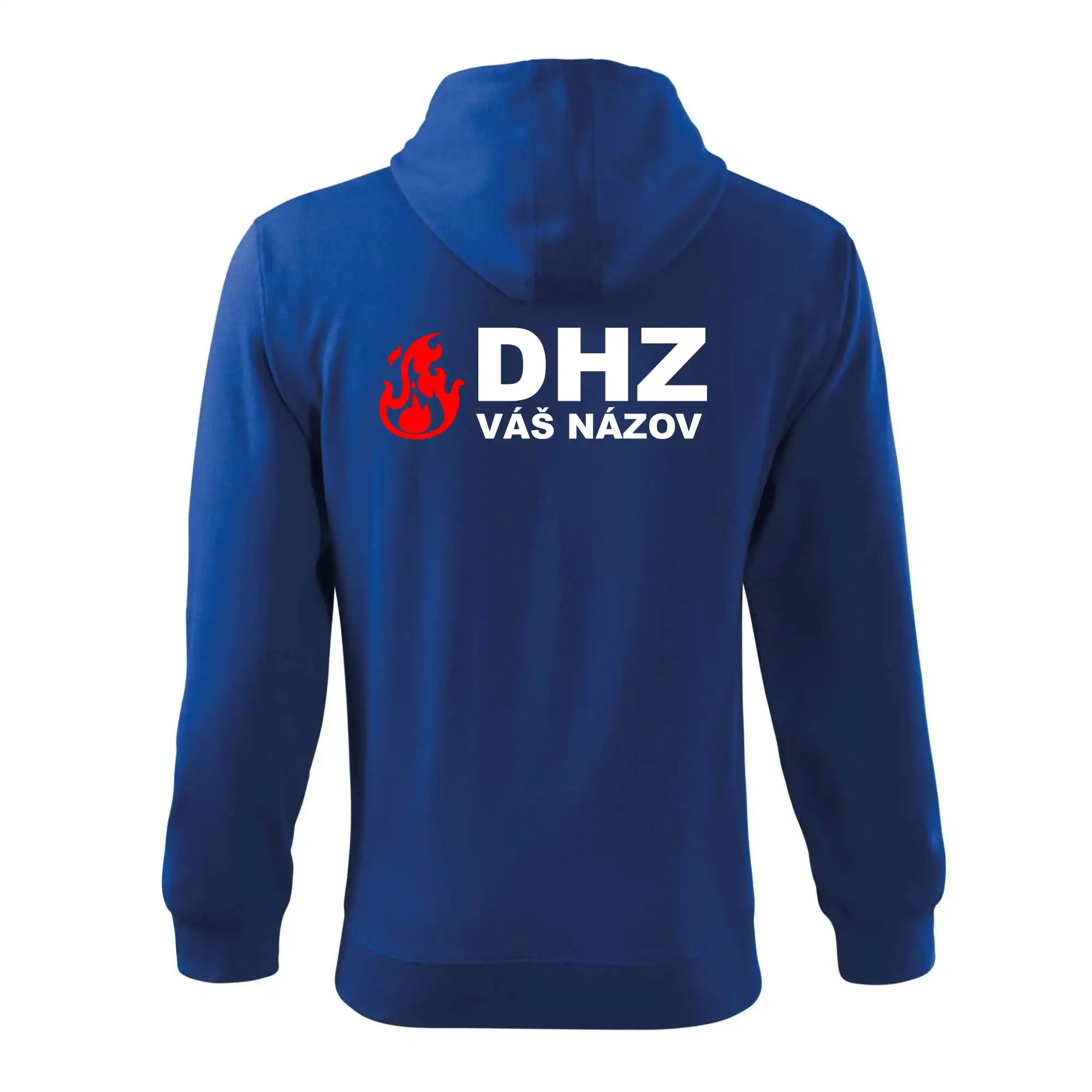 DHZ (oheň, firesport, názov sboru - vlastný nápis)