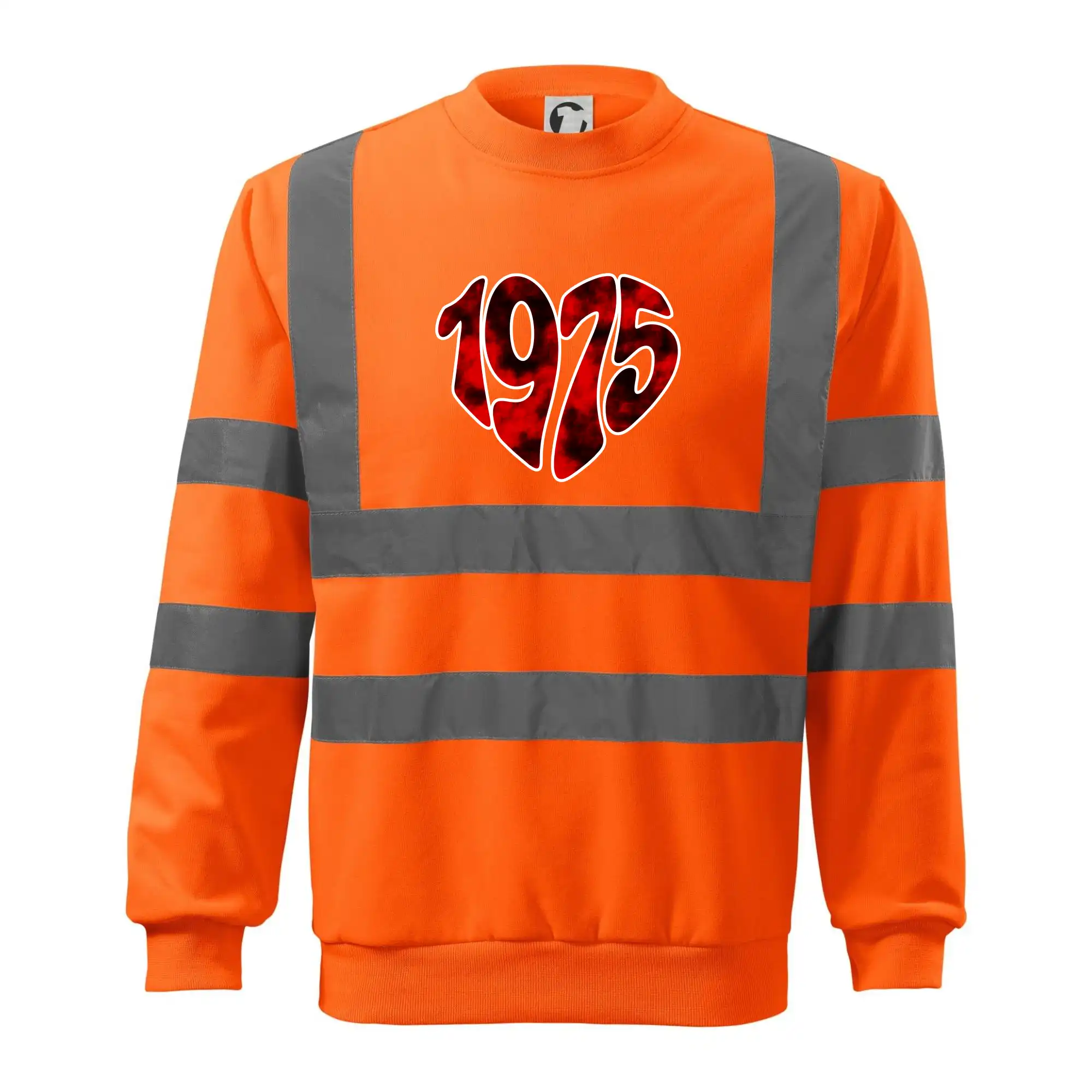 Trička s ročníkom 1975 - 1975 v srdci - Reflexná mikina