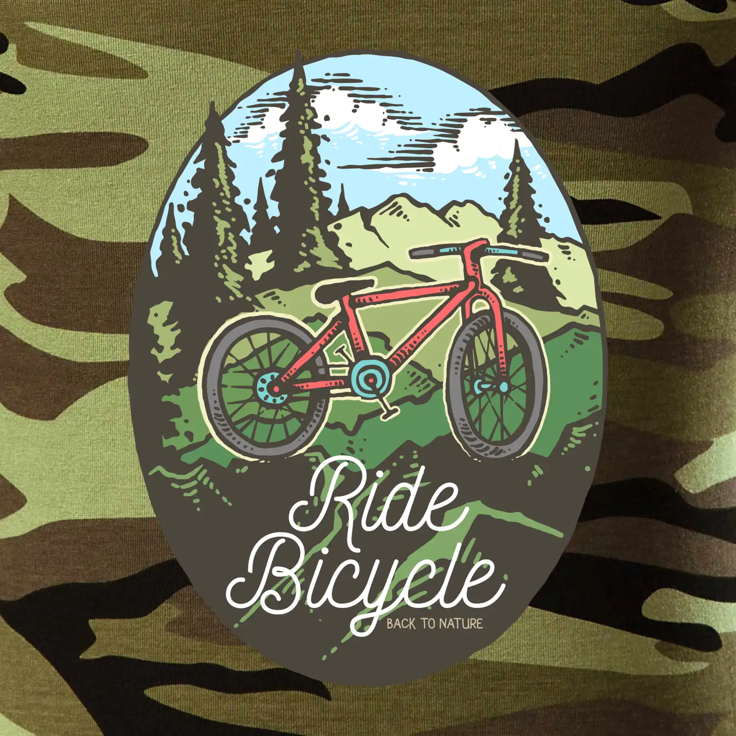 Ride Bicycle Nature