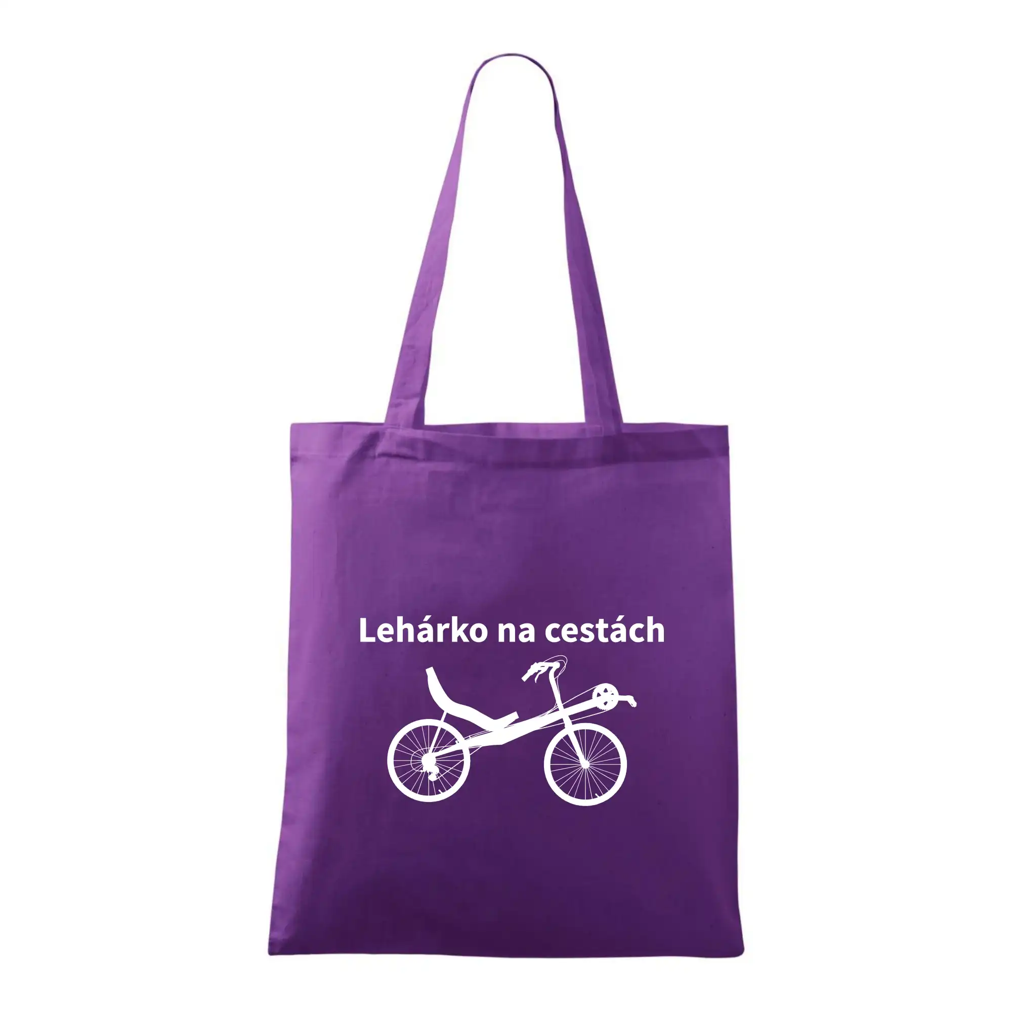 Tričko ako darček pre cyklistu - Lehárko na cestách - Taška bavlnená