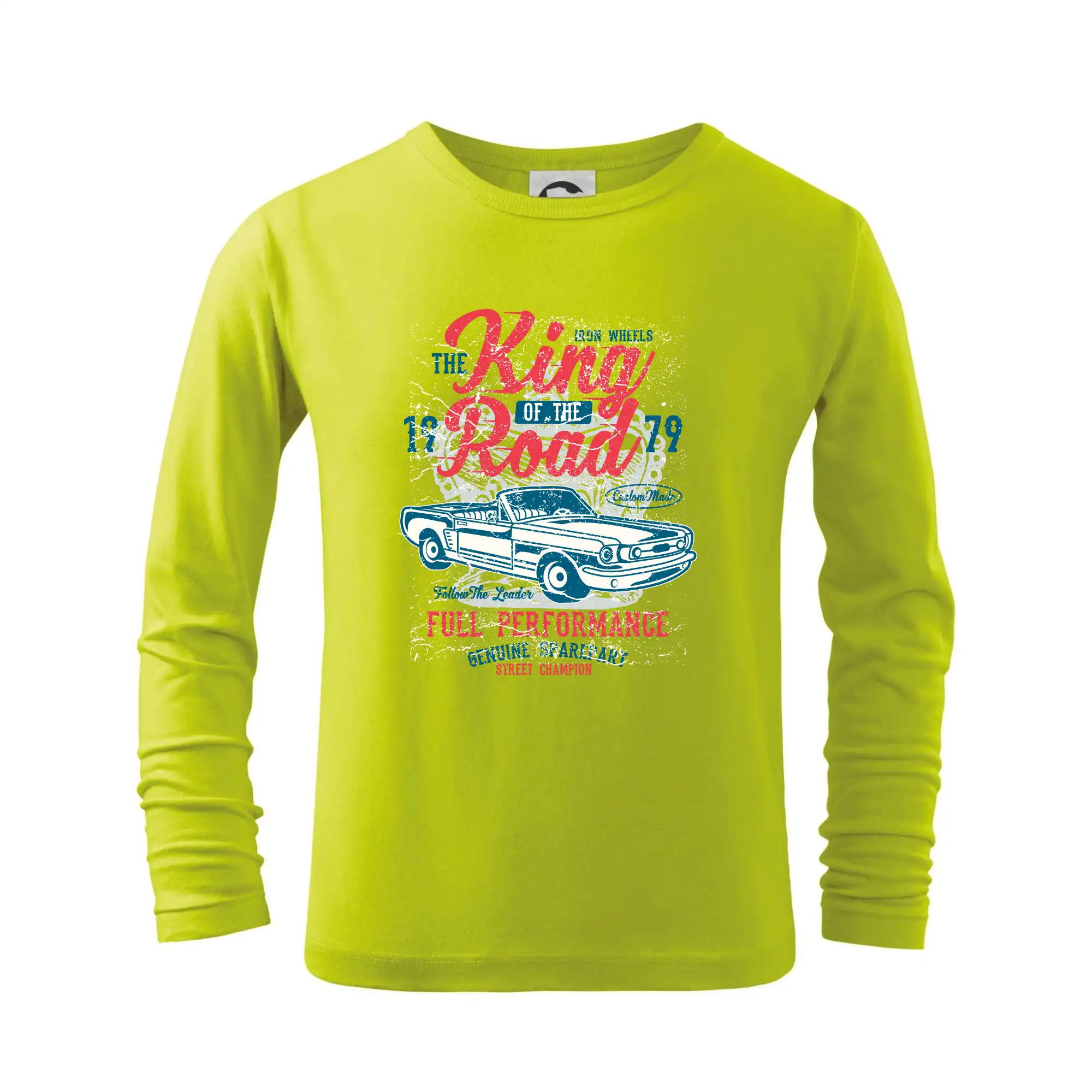 Auto tričká - King Of The Road - Tričko detské Long Sleeve