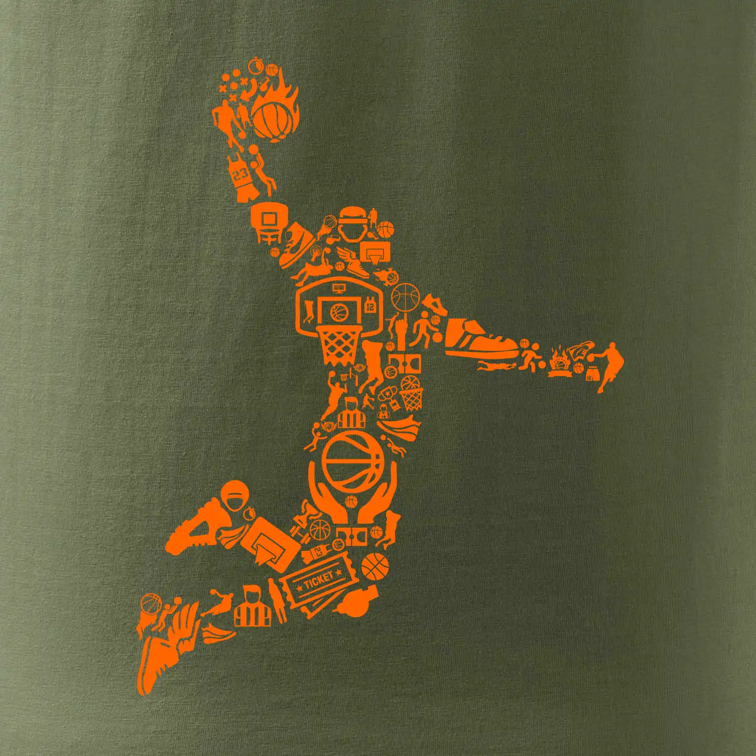 Hráč basketbalu ikony