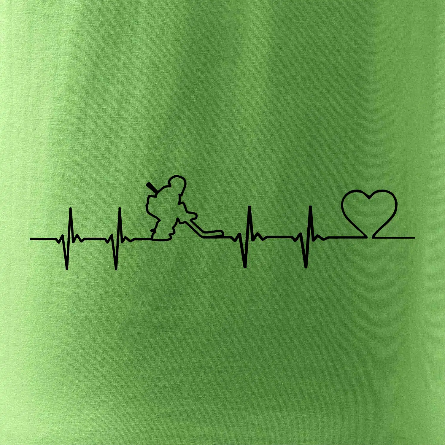 Hokejový brankář  EKG