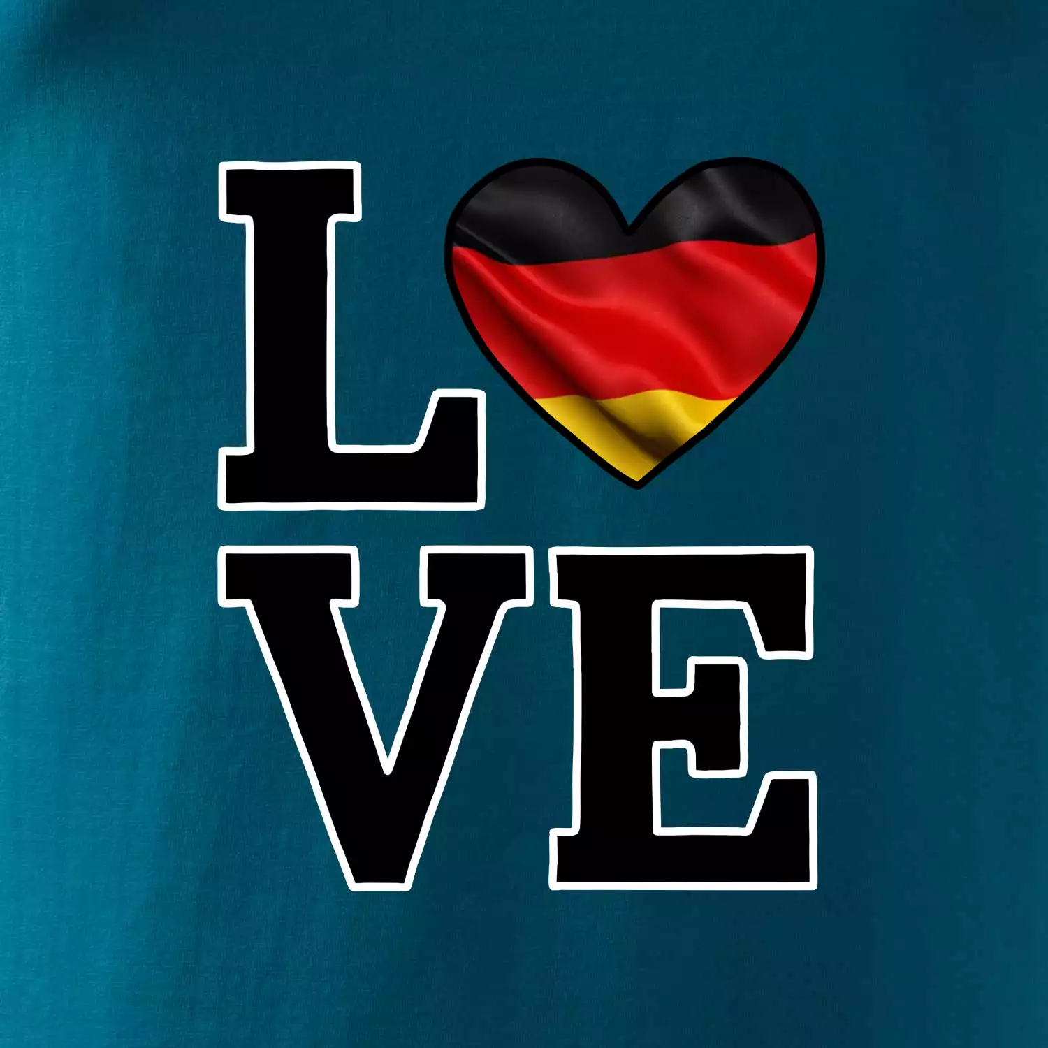 Love Německá vlajka