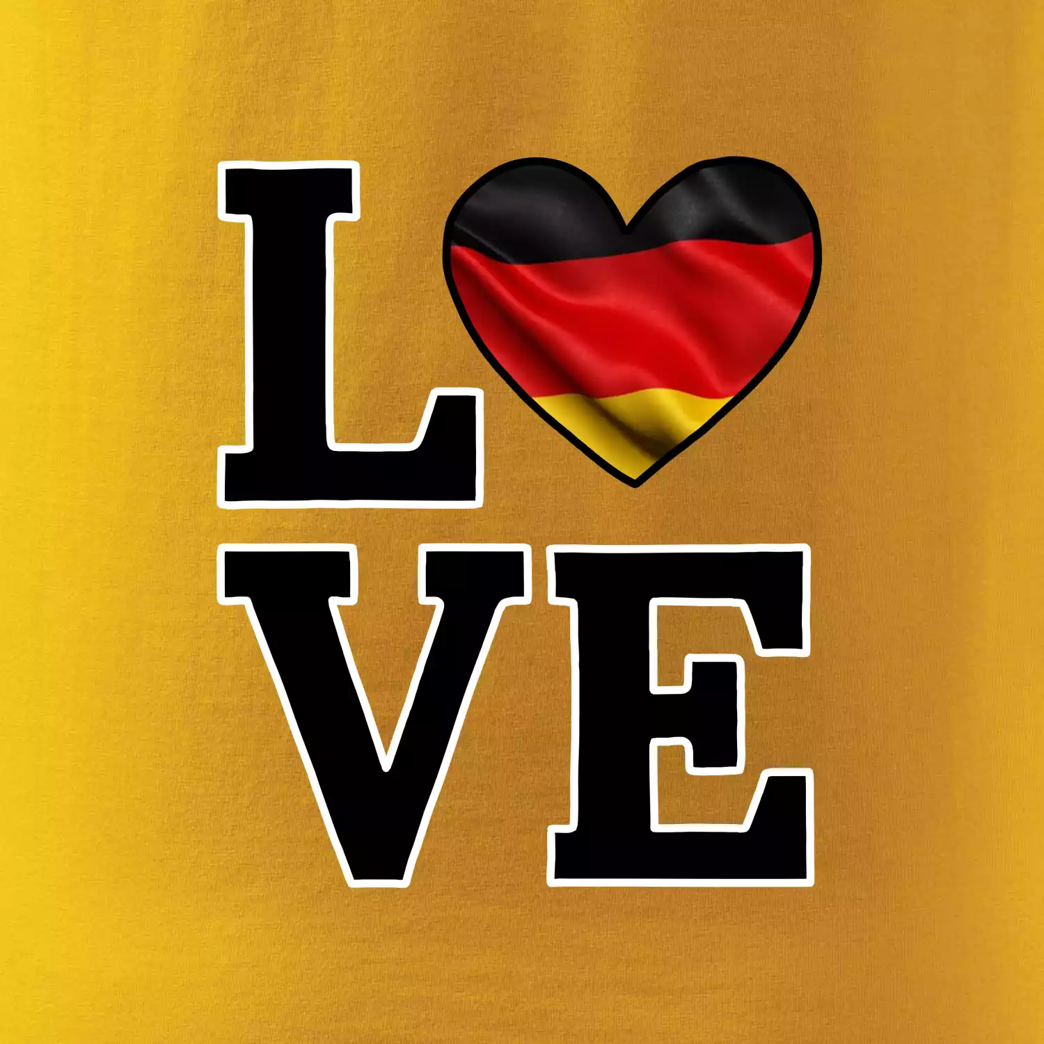 Love Německá vlajka