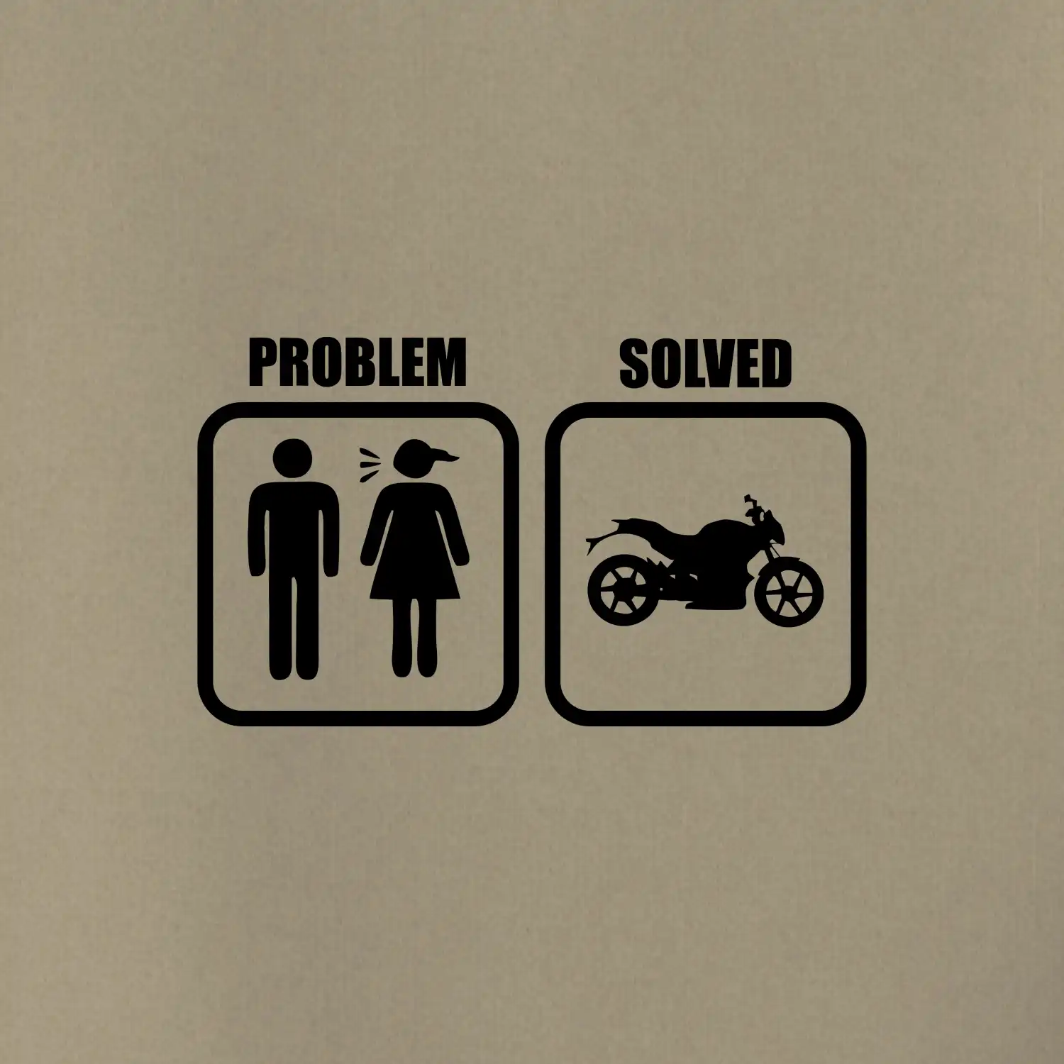 Problém silniční motorka
