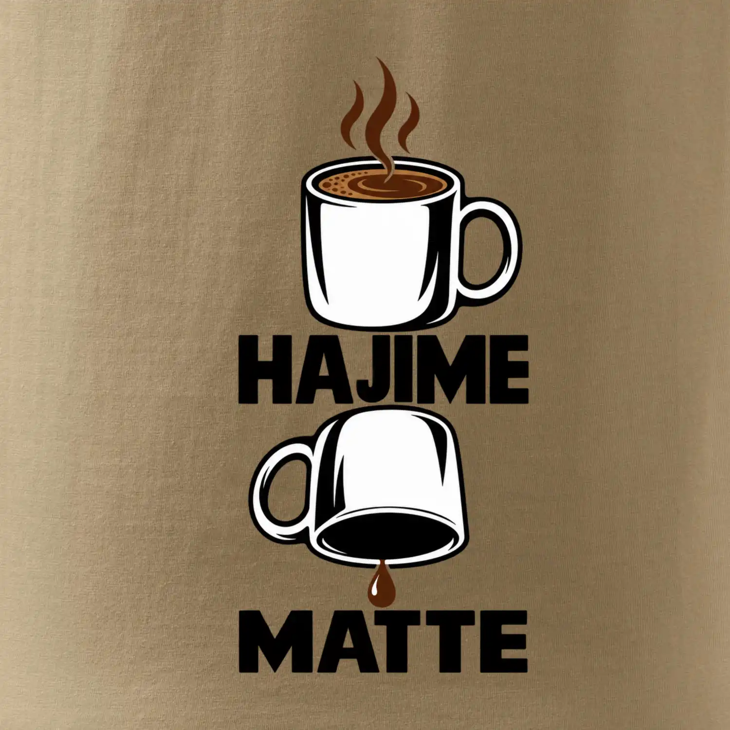Hajime matte káva judo