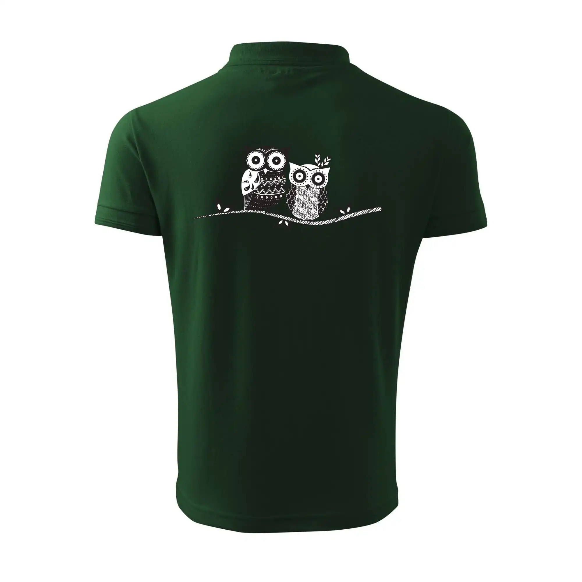 Dvě sovy abstraktní