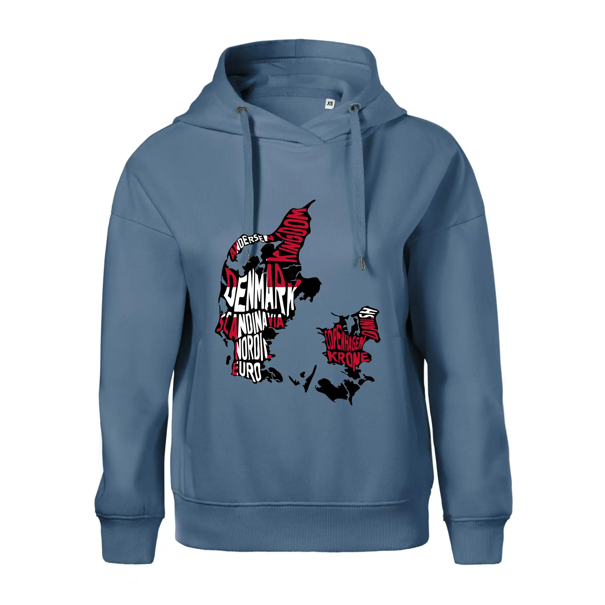 Mapy - názvy měst - Dánsko