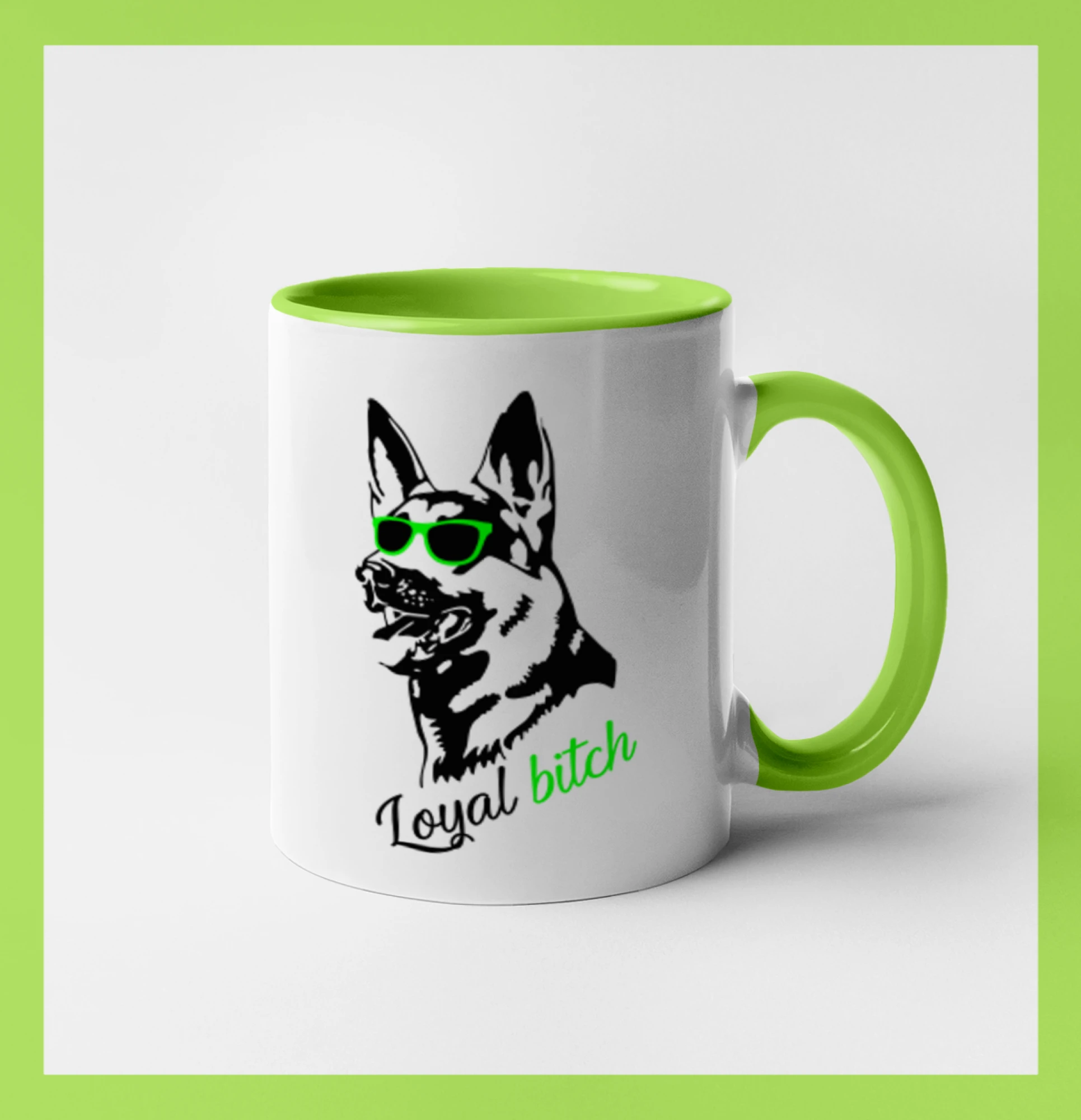 Německý ovčák - loyal bitch