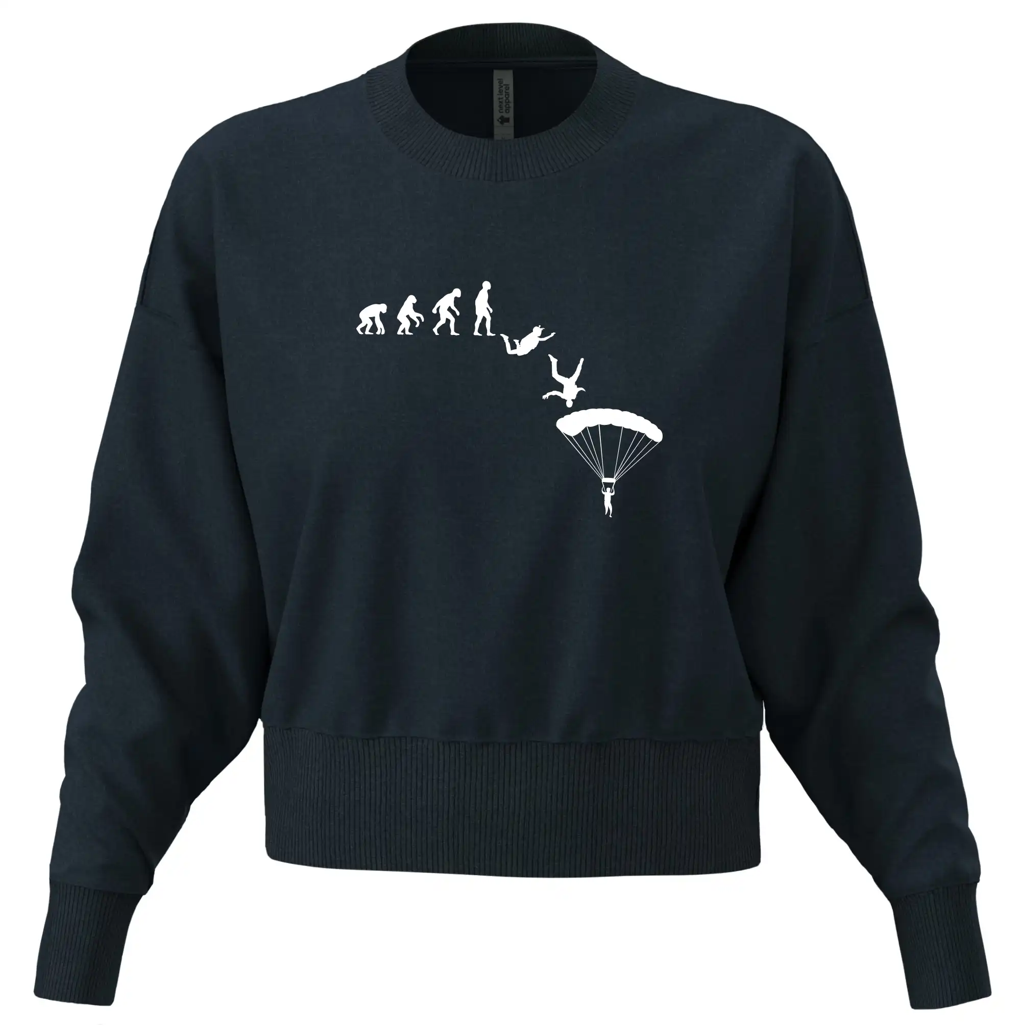 Evoluce parašutista seskok