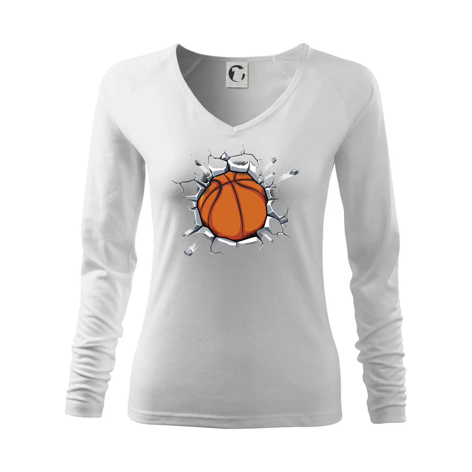 Basketbalová tričká - Basketbal lopta v triku - Tričko dámske Elegance