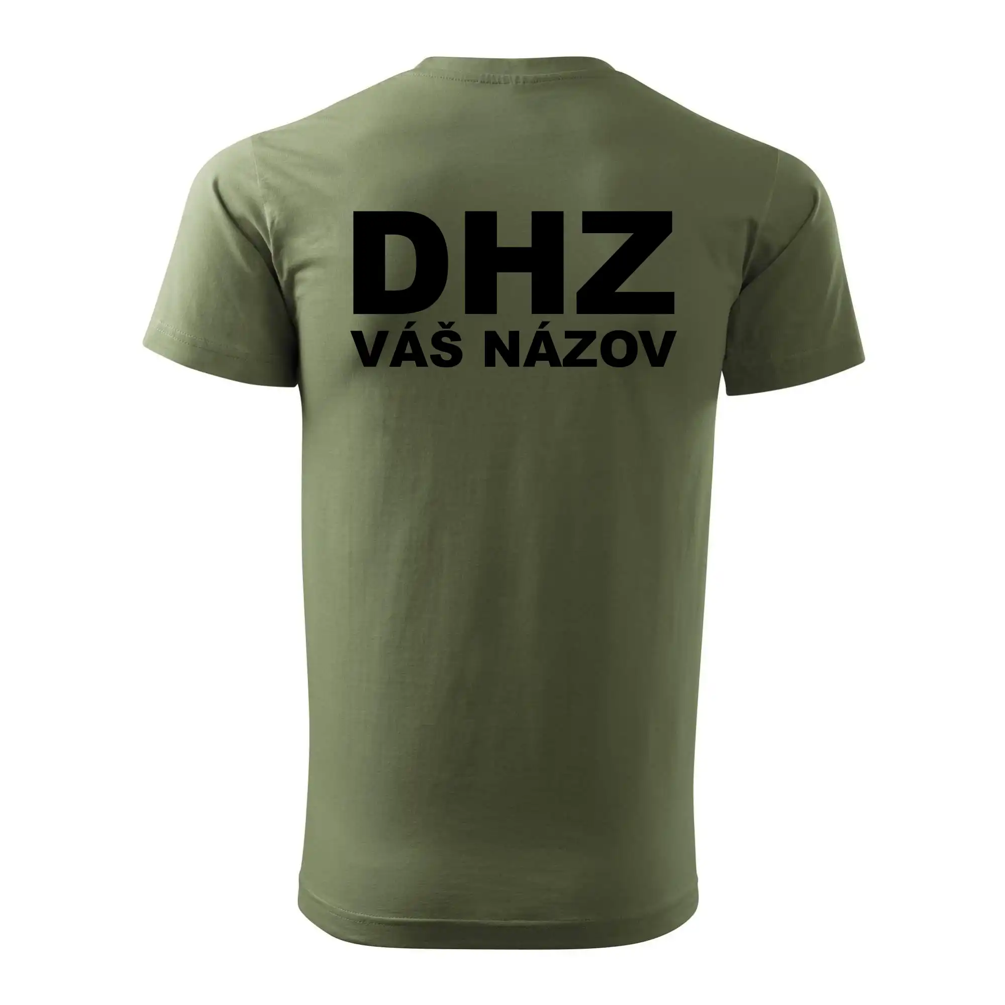 DHZ nápis (názov zboru - vlastný nápis)
