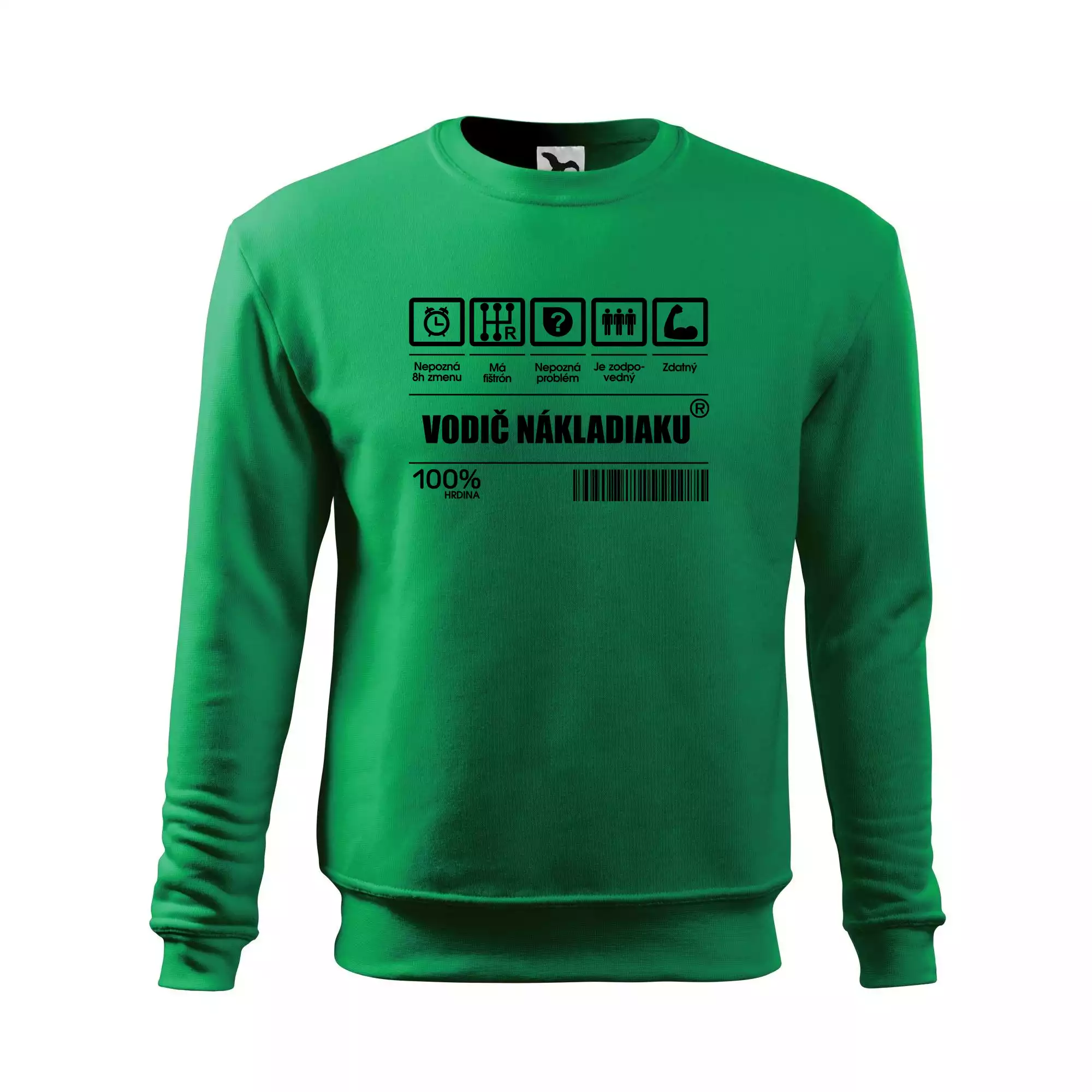 Čiarový kód - Vodič nákladiaku