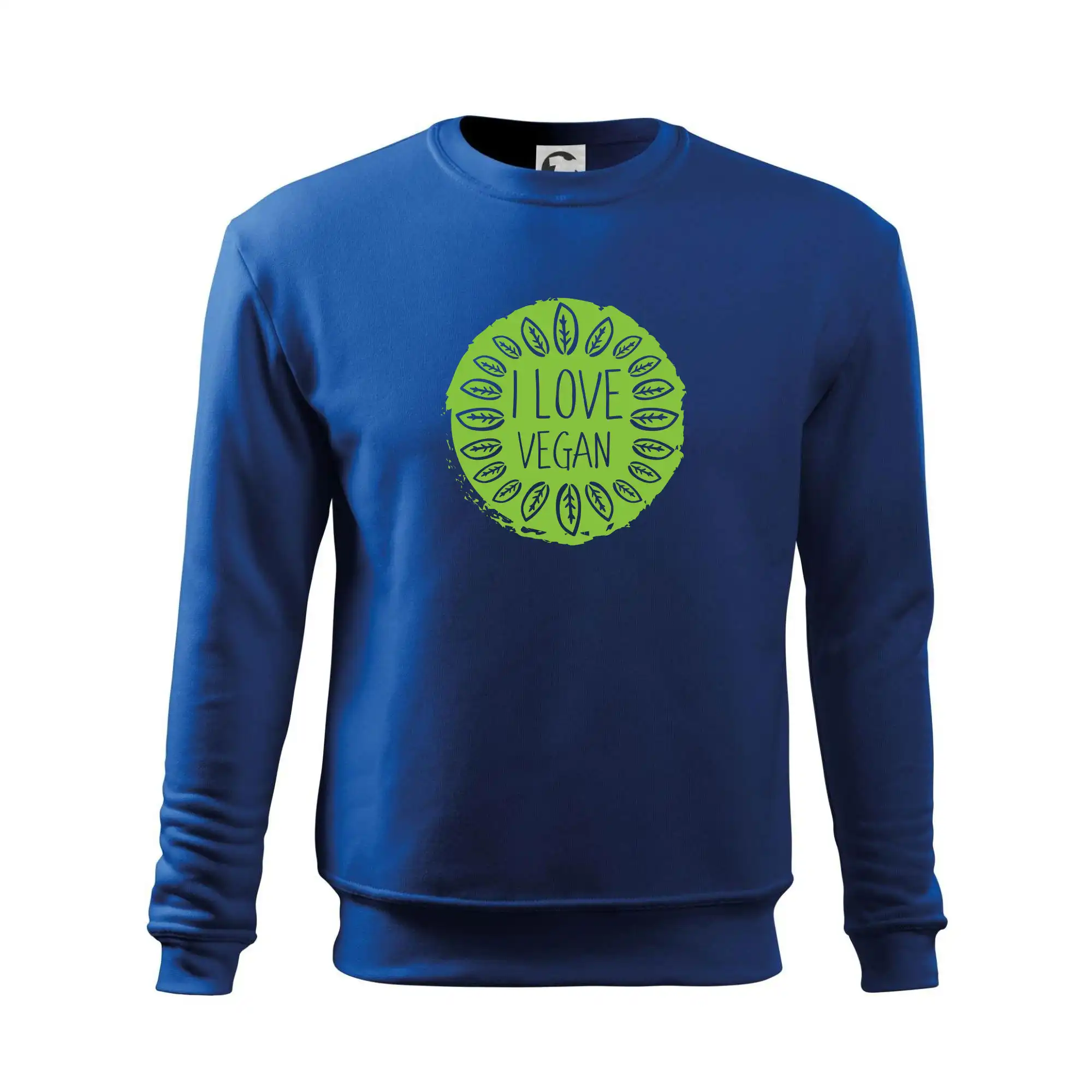 I love vegan v kruhu