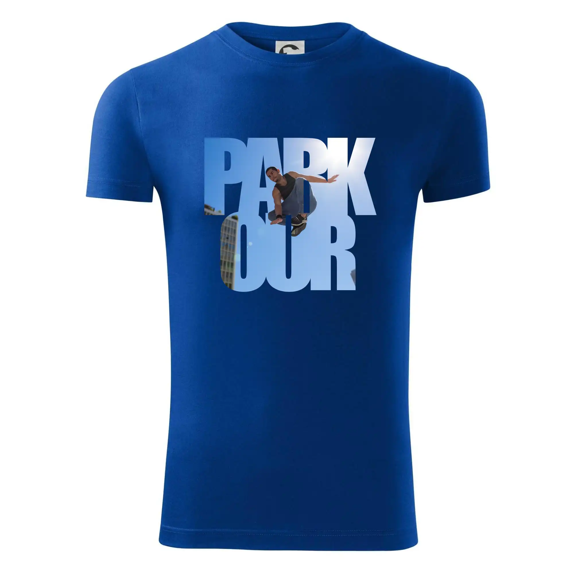 Parkour nápis nebe