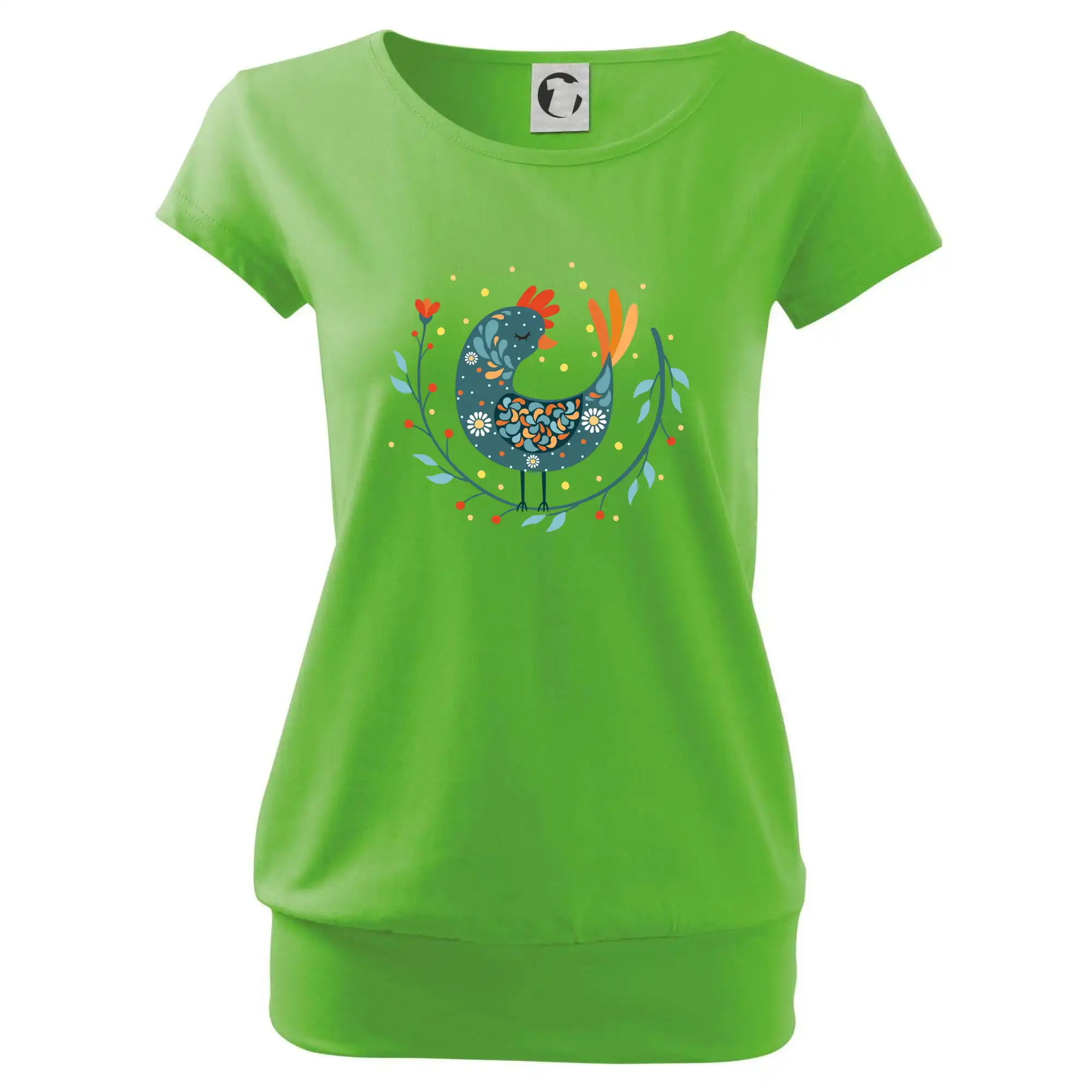 Folklor - slepice s kopretinou