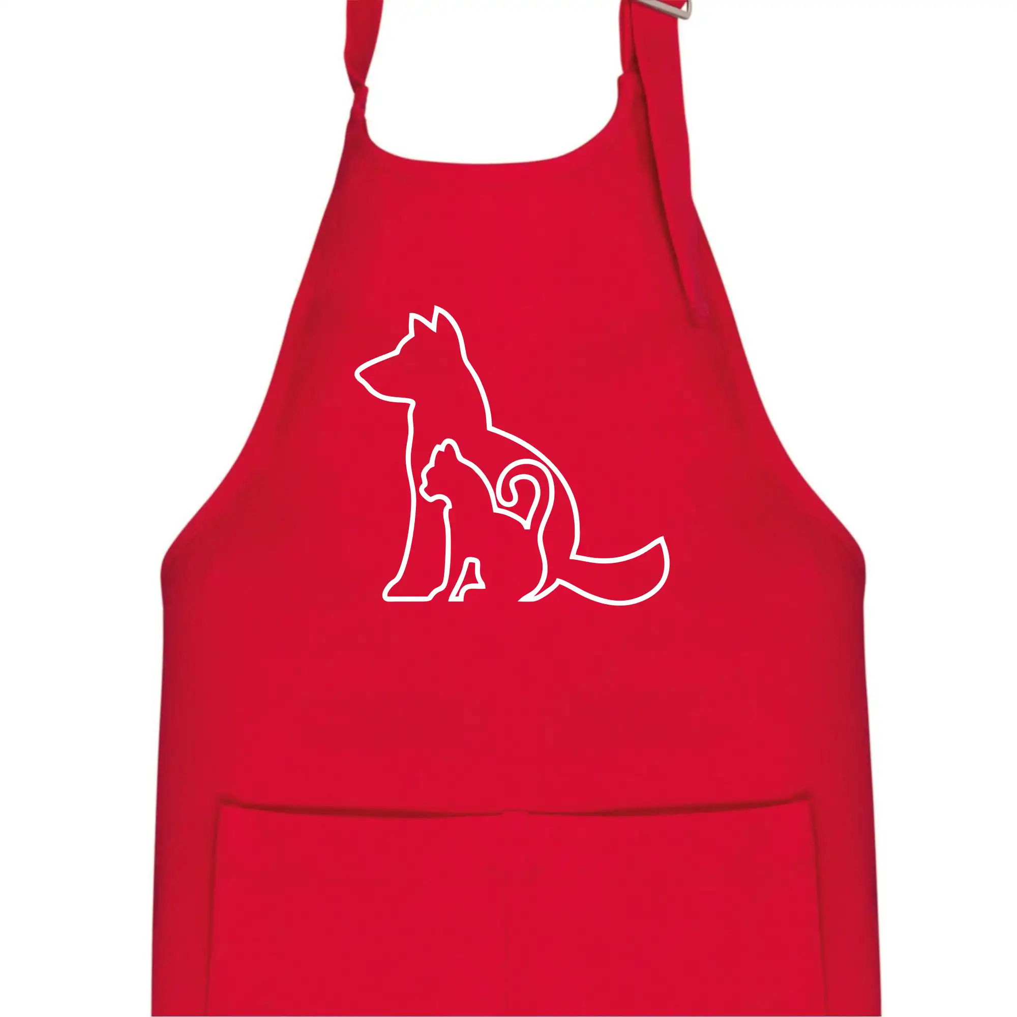 Vtipná tričká s mačkou - Mačkopes - Detská zástera na varenie