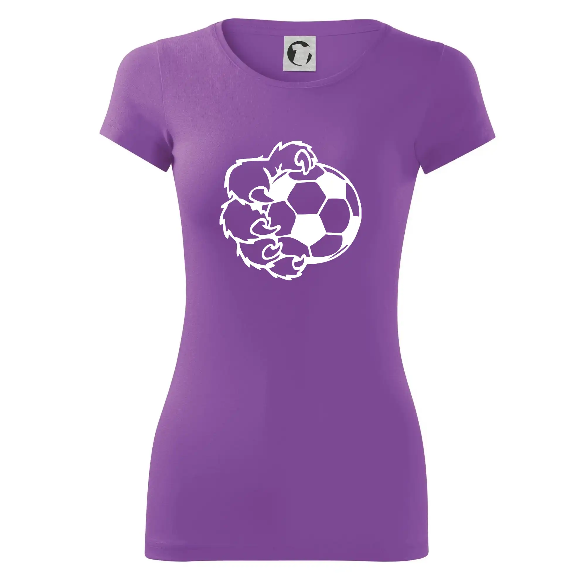 Tričká pre futbalistov - Medvedia laba futbal - Dámske tričko Glance - Priliehavejší strih