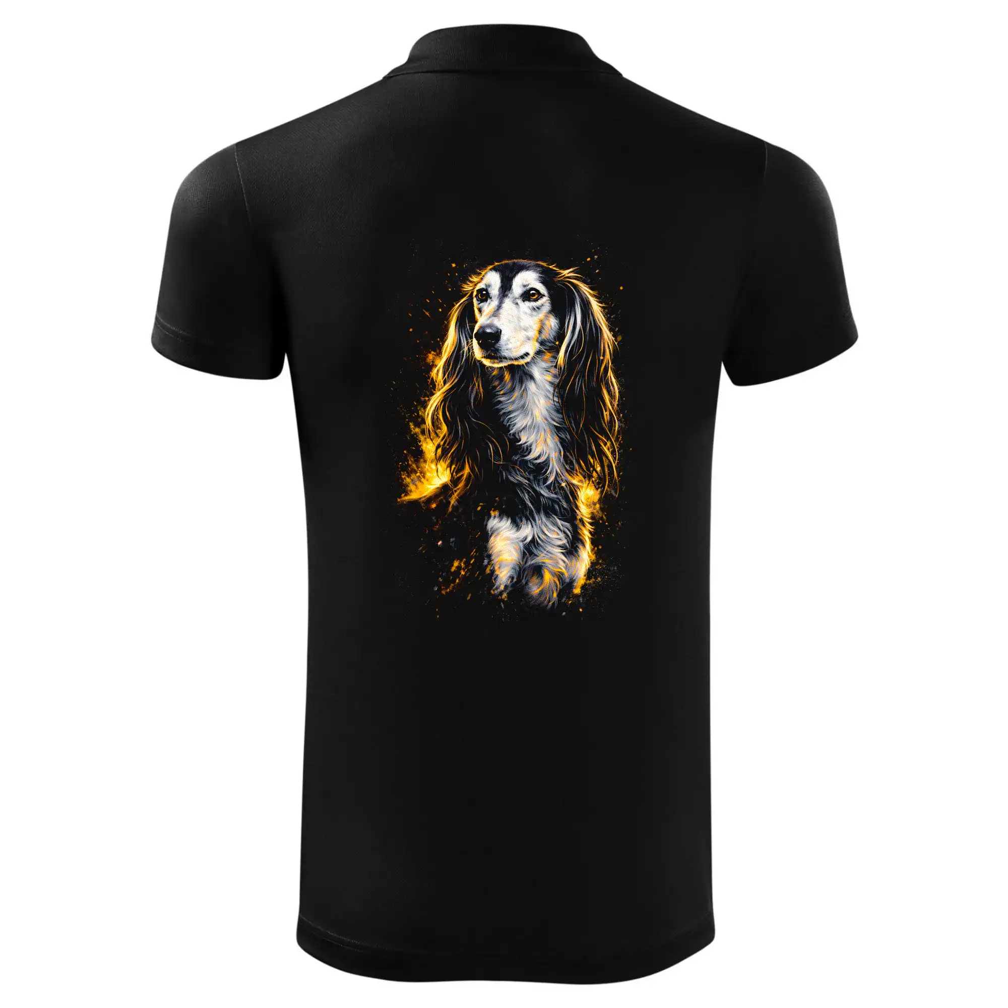 Obrázek polotón perský chrt