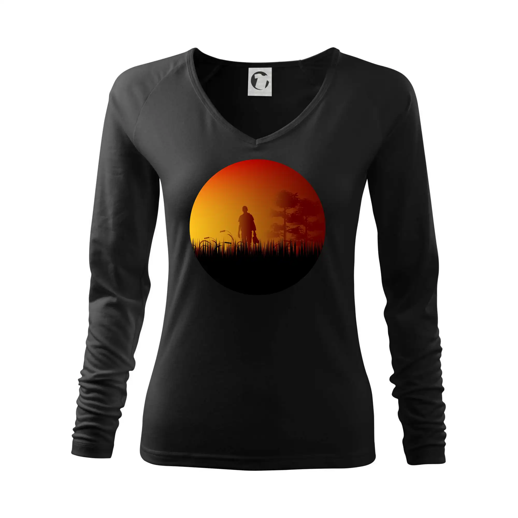 Trička pre cestovateľov - Cesta poľom - Tričko dámske Elegance