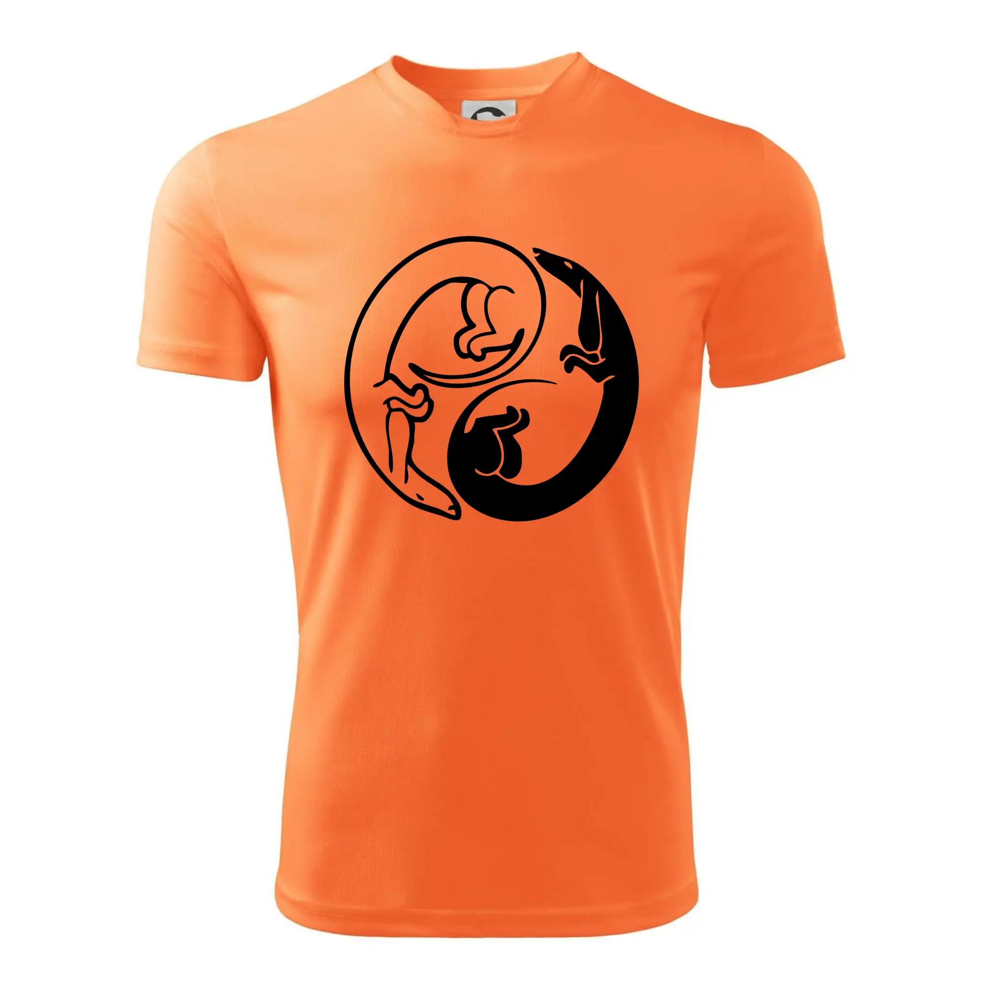 Tričká s motívom jazvečíka - Jazvečíky - Jin jang - Detské tričko športové